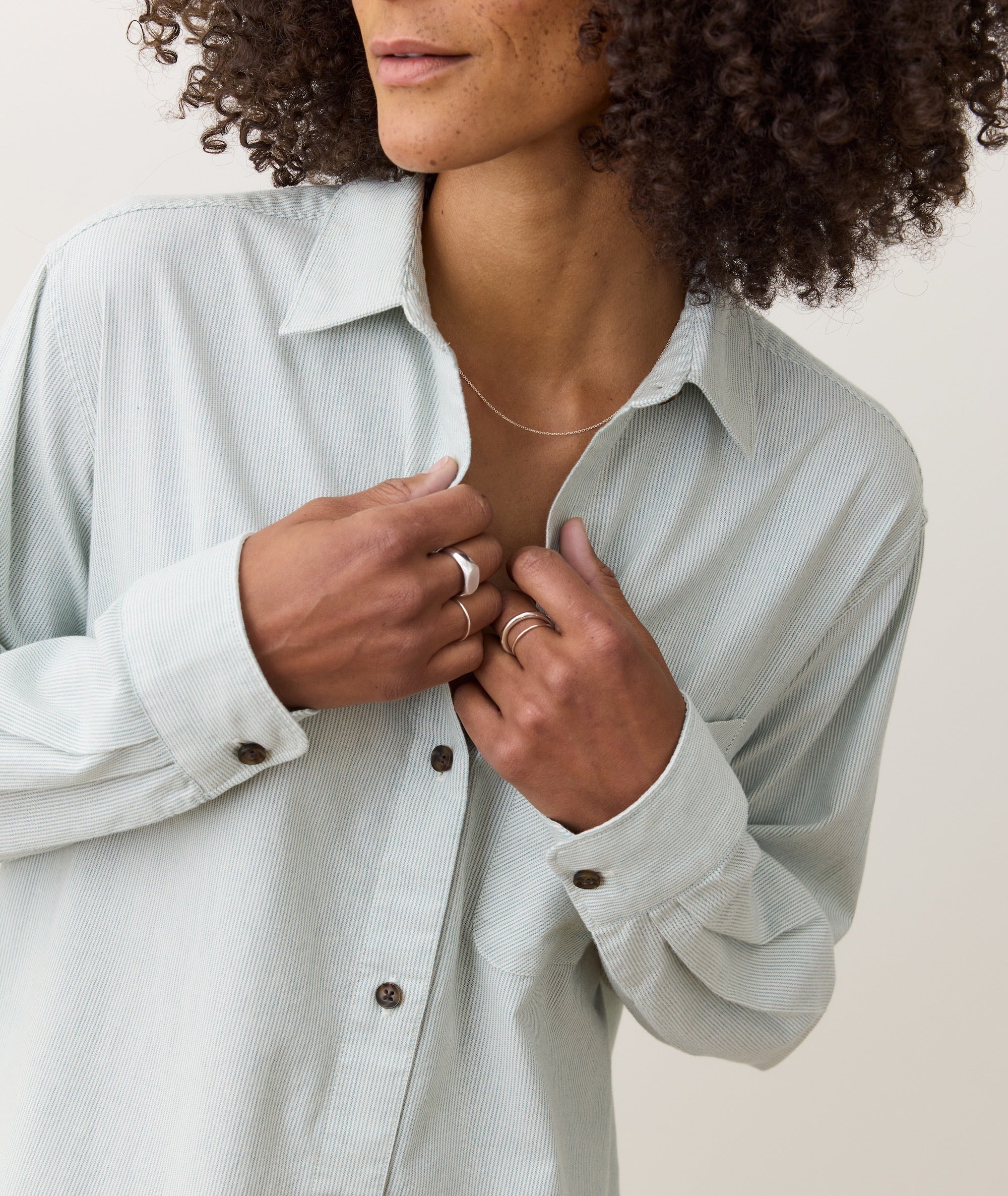 Jane Relaxed California Oxford Shirt - Image 5