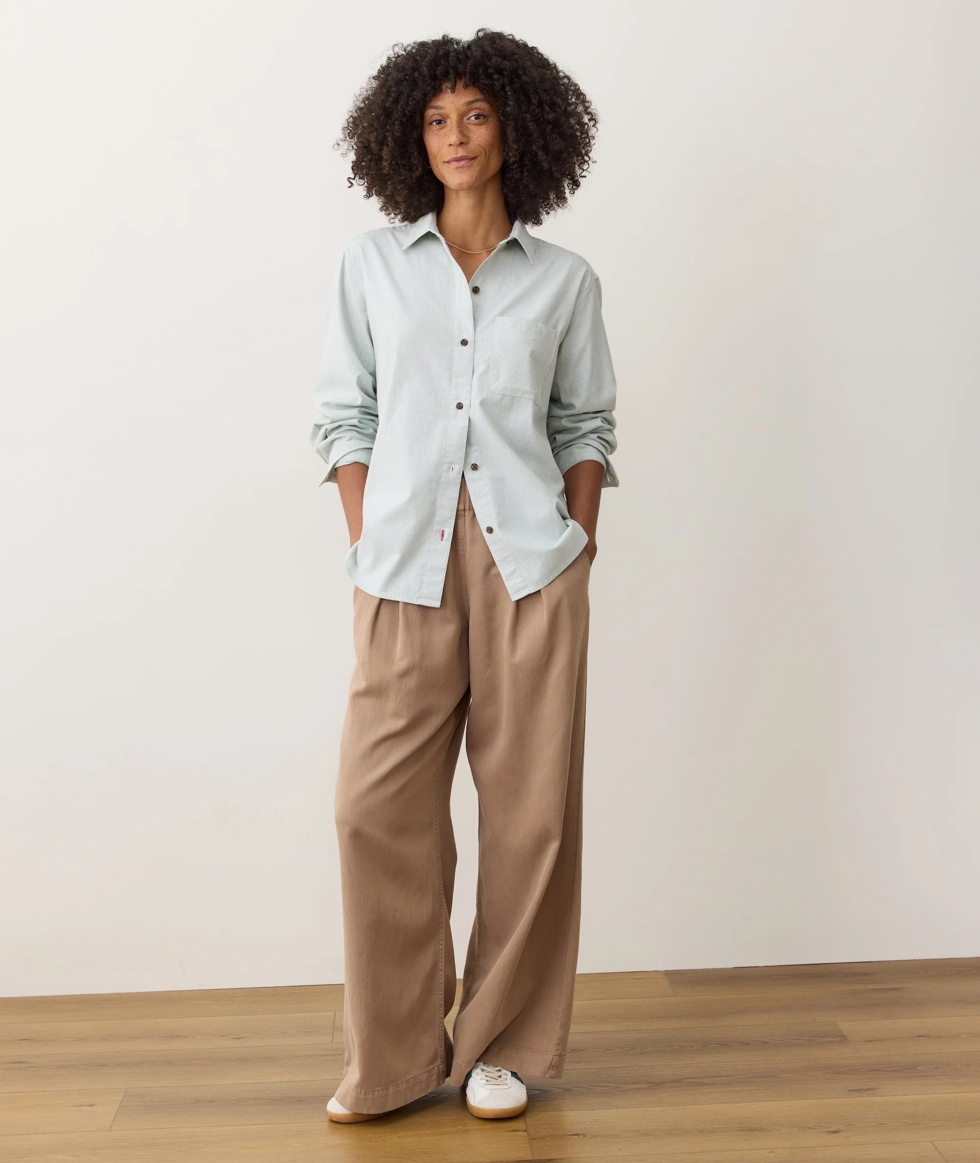 Jane Relaxed California Oxford Shirt - Image 8