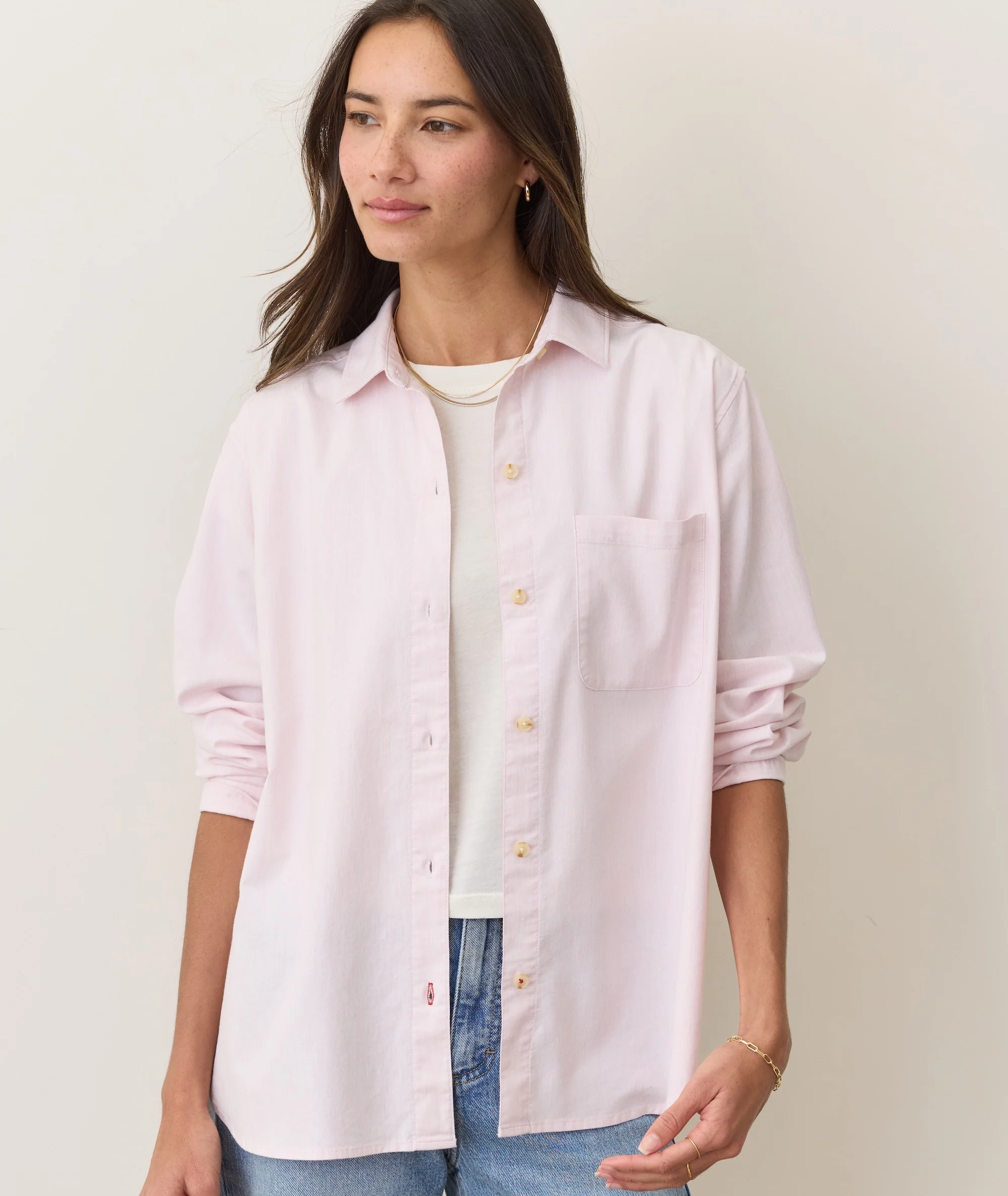Jane Relaxed California Oxford Shirt - Image 2