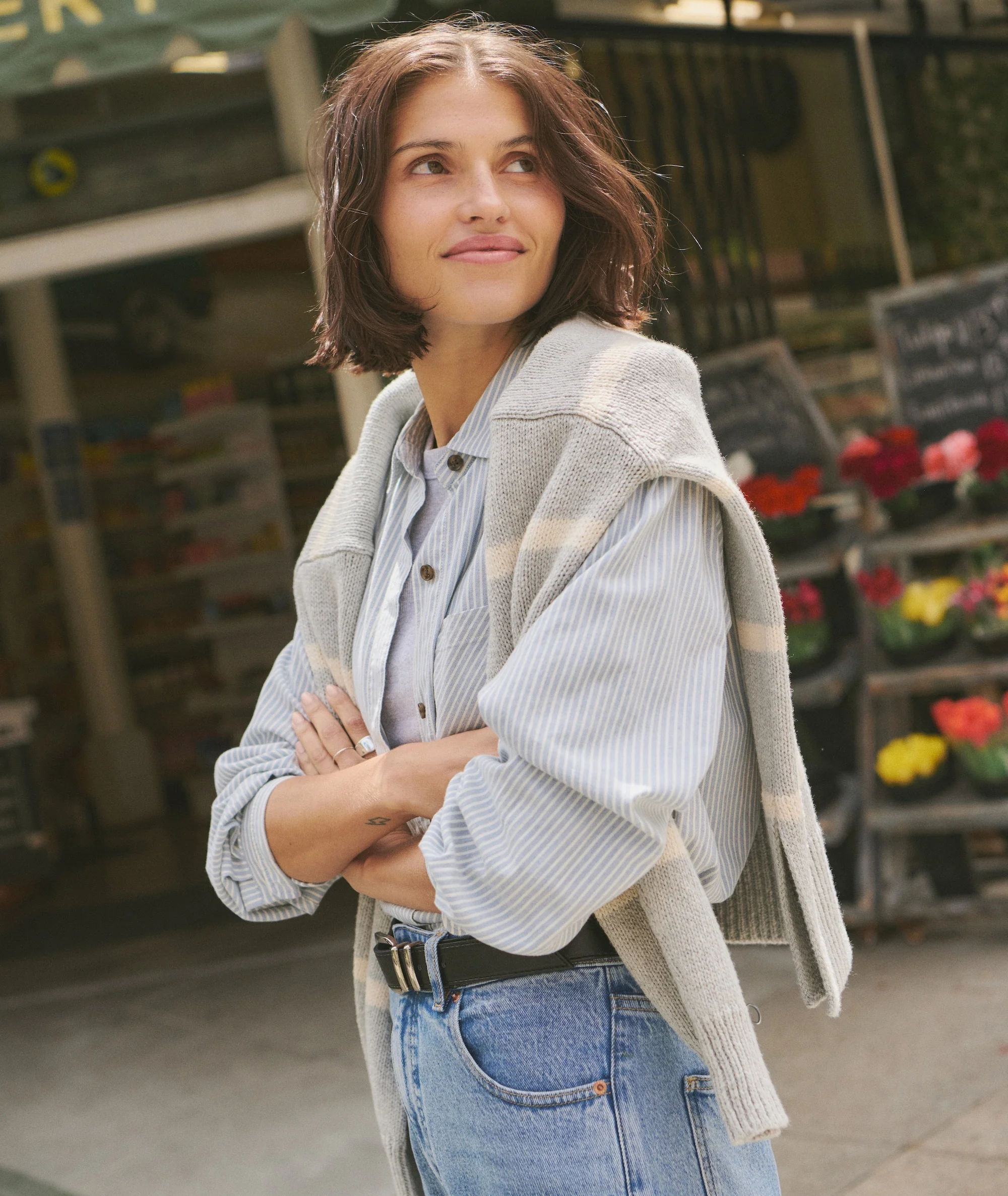 Jane Relaxed California Oxford Shirt - Image 3