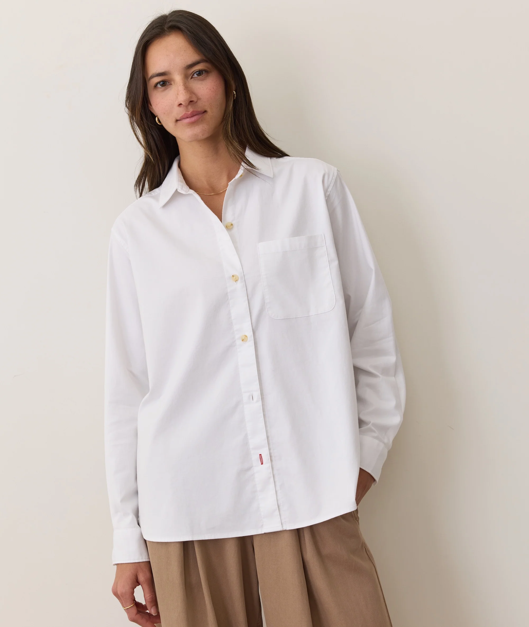 Jane Relaxed California Oxford Shirt - Image 2
