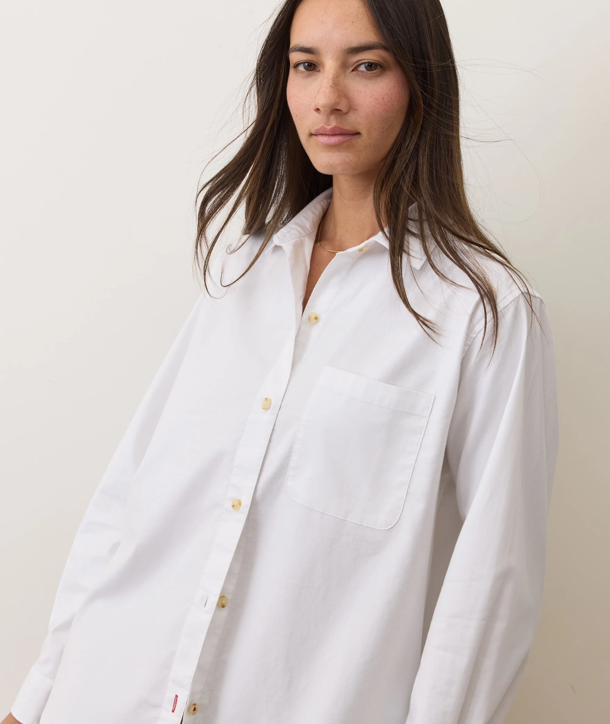 Jane Relaxed California Oxford Shirt - Image 3