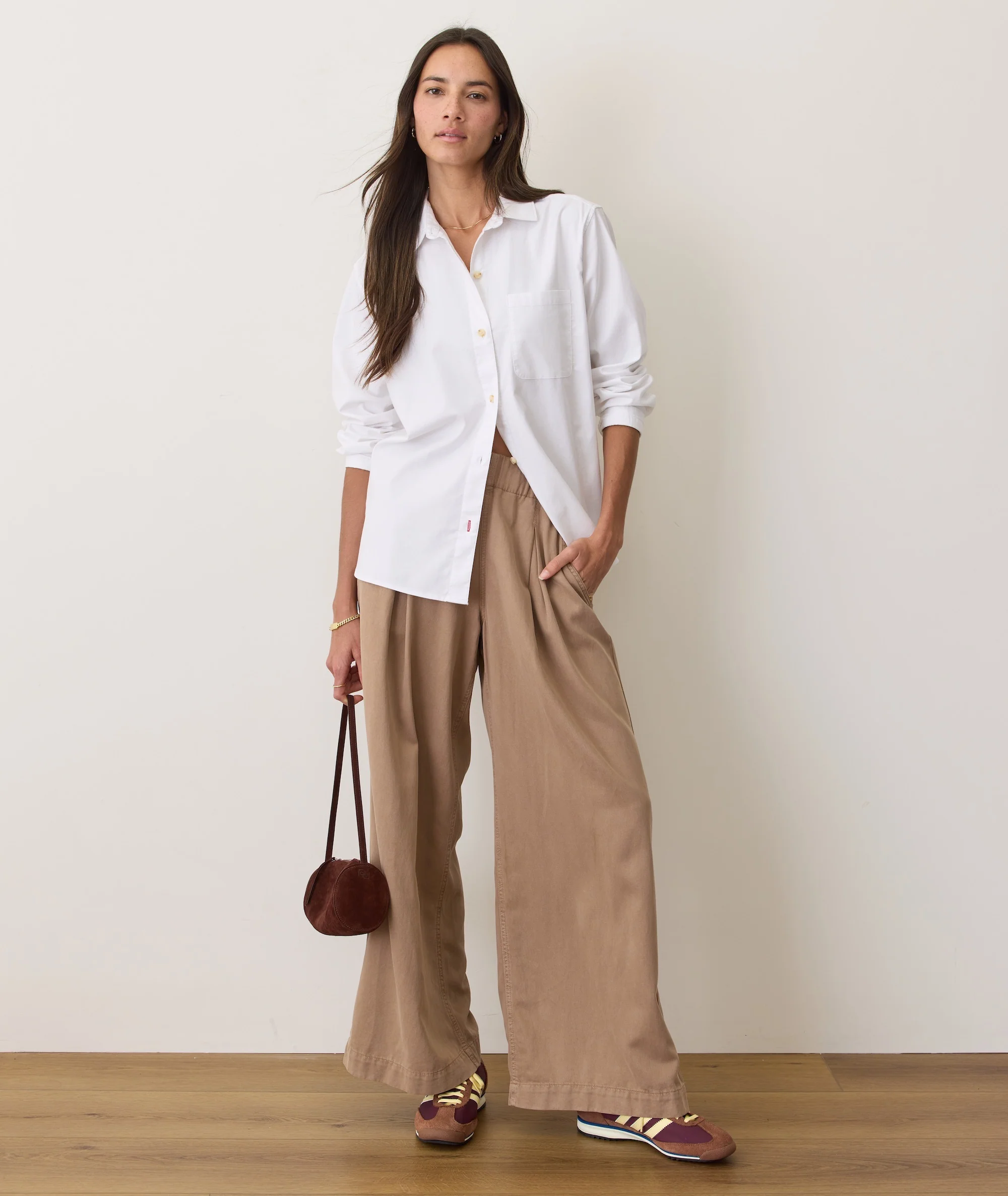 Jane Relaxed California Oxford Shirt - Image 4