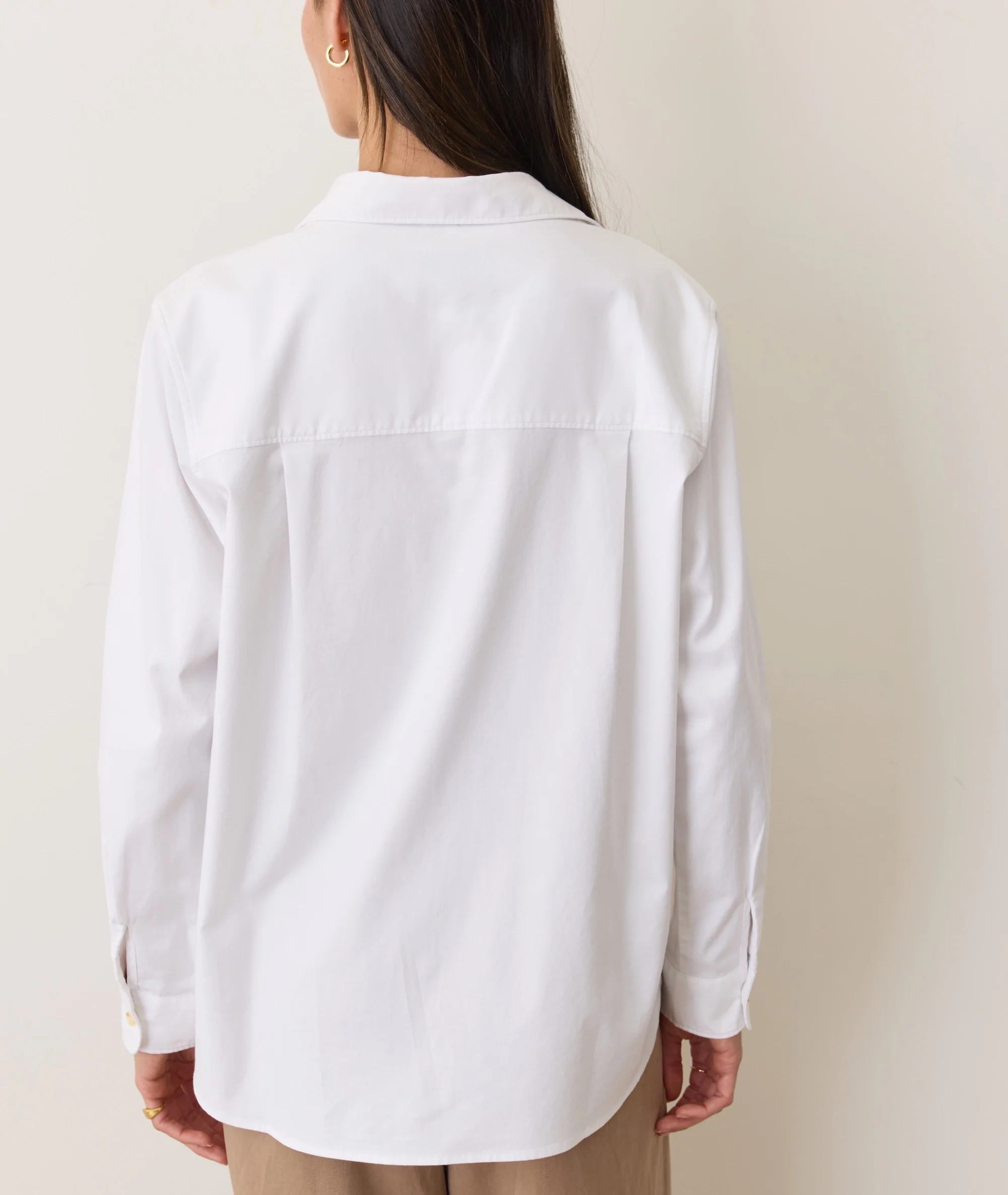 Jane Relaxed California Oxford Shirt - Image 6