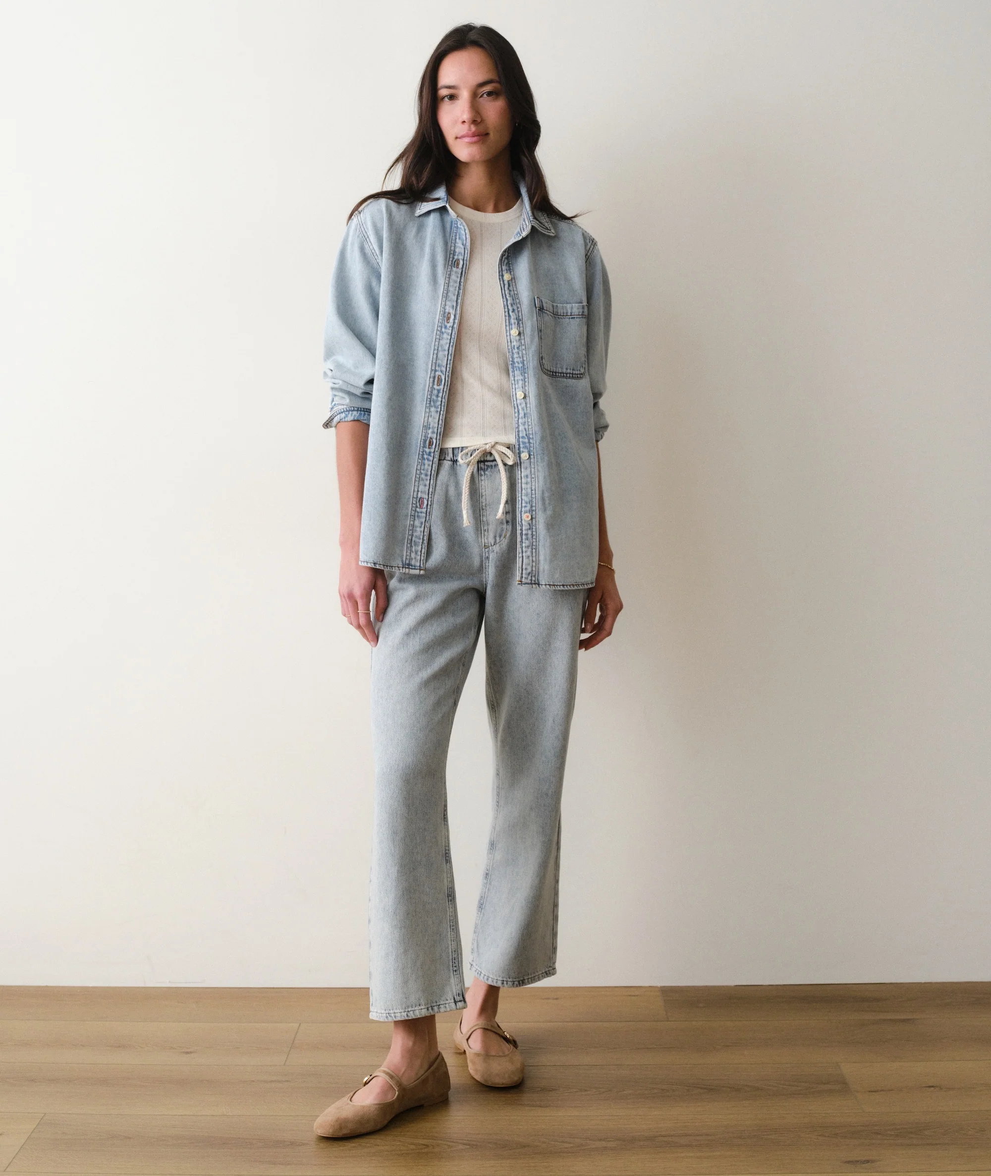 Jane Relaxed Denim Shirt - Image 4