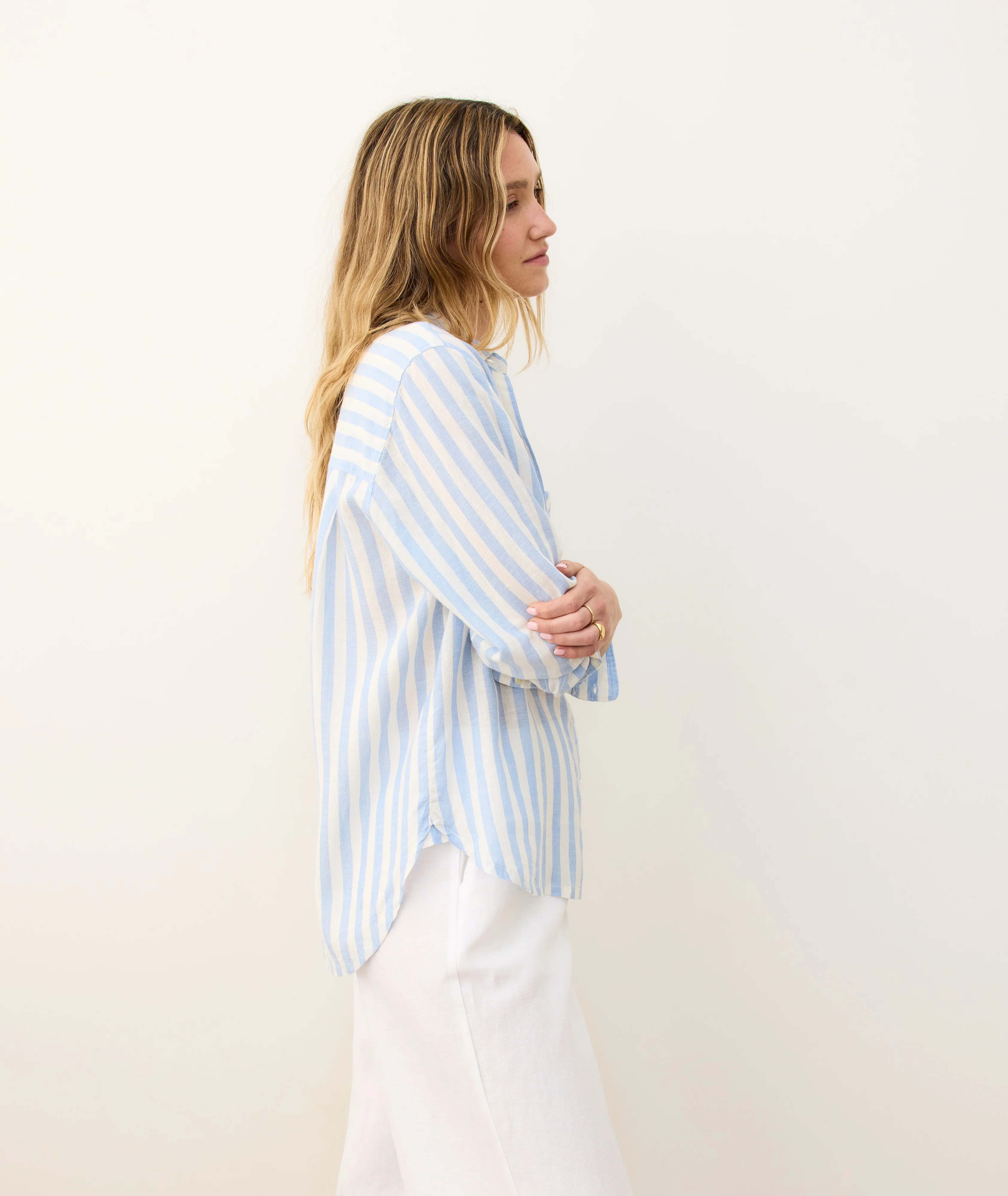 Jane Relaxed Linen Shirt - Image 6