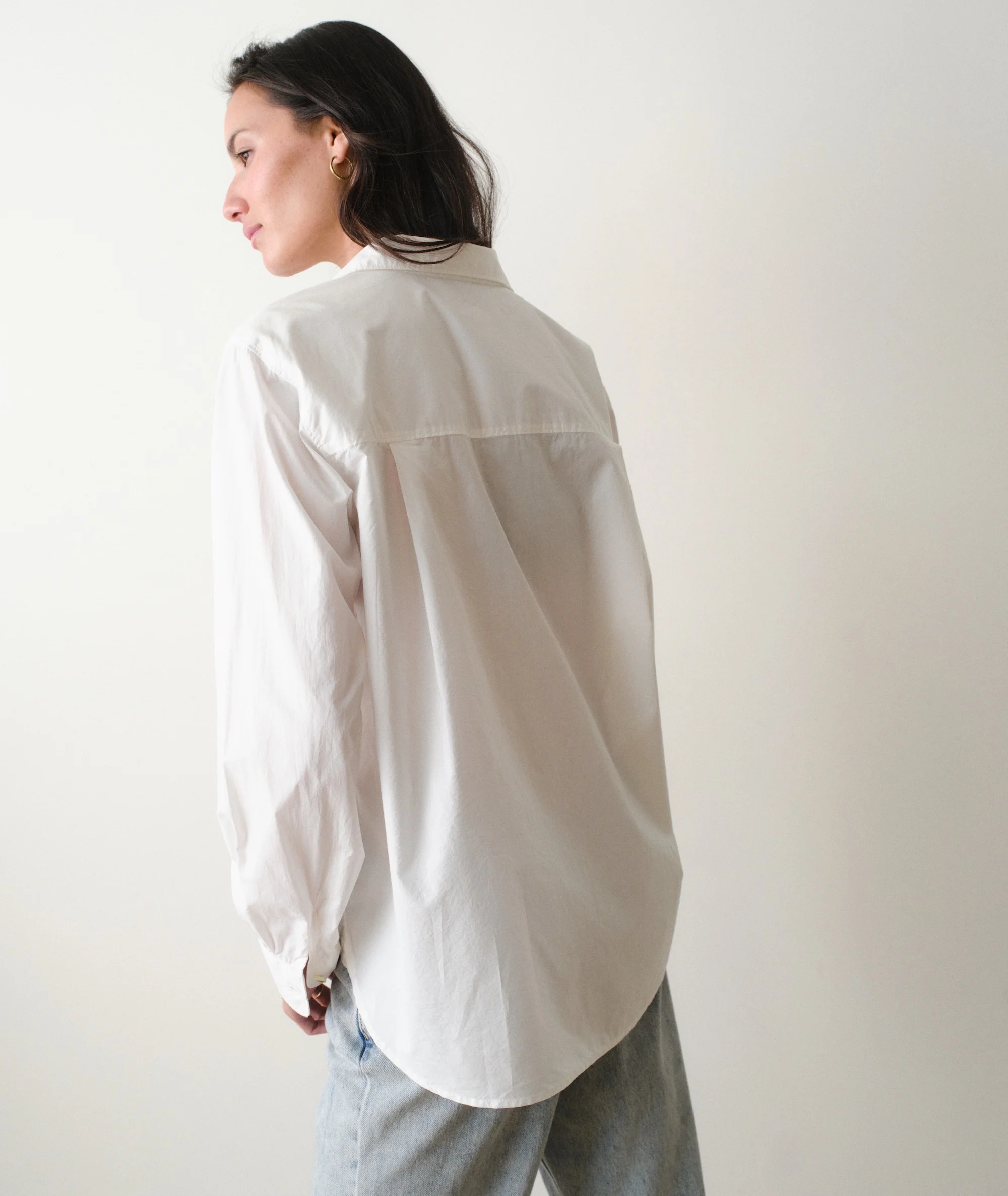 Jane Relaxed Cali Poplin Shirt - Image 3