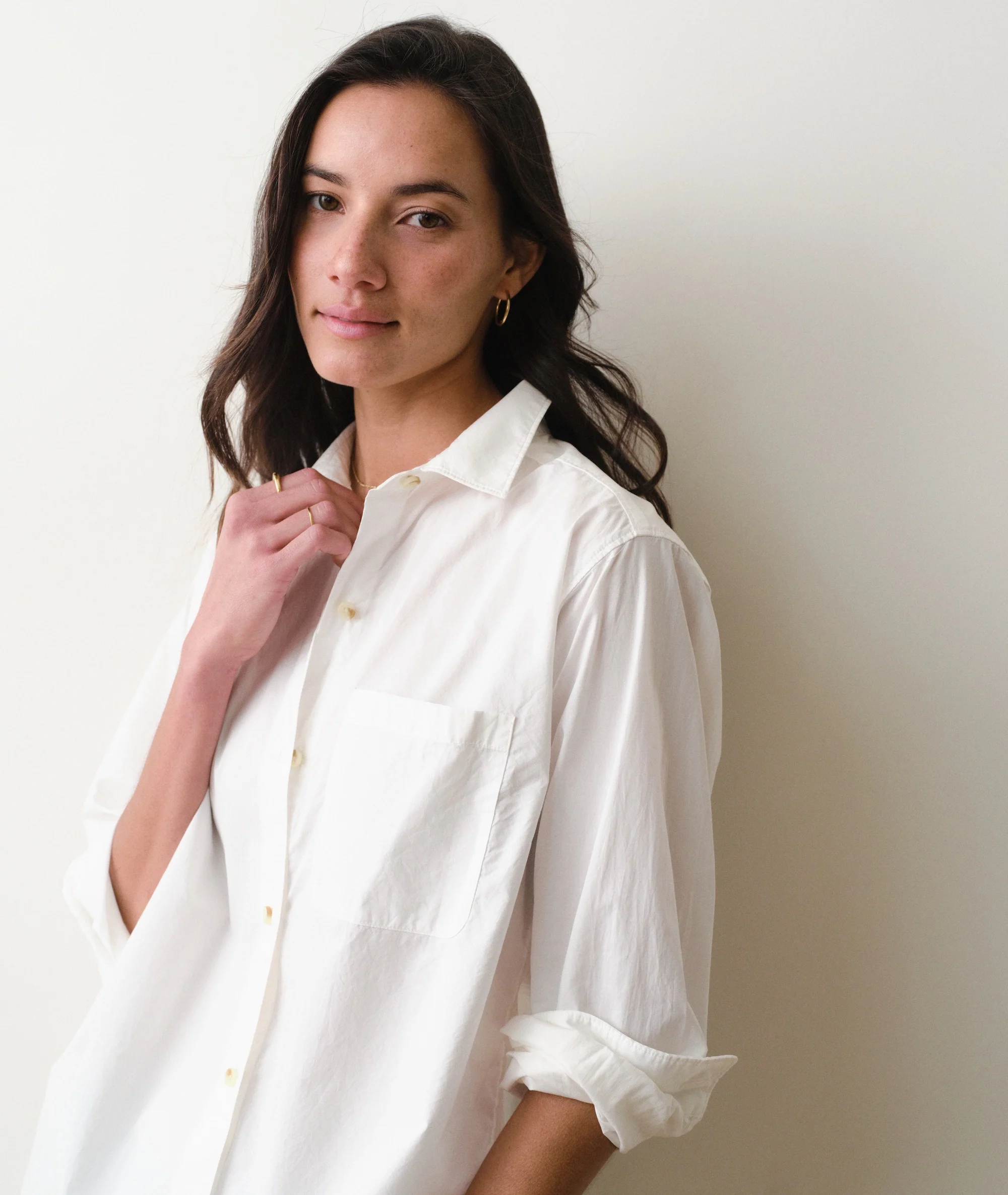 Jane Relaxed Cali Poplin Shirt - Image 4