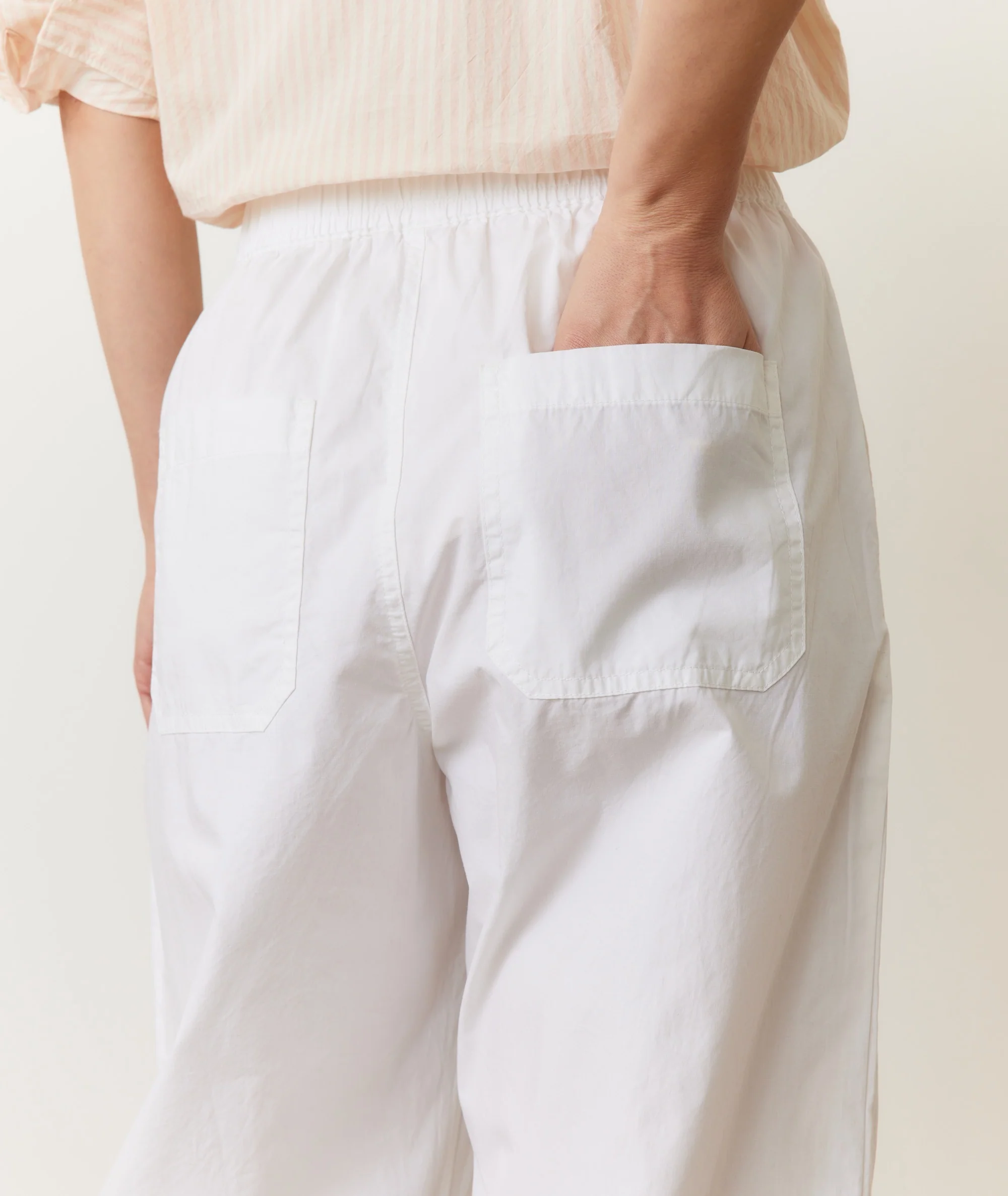 Kyra Poplin Barrel Pant - Image 6