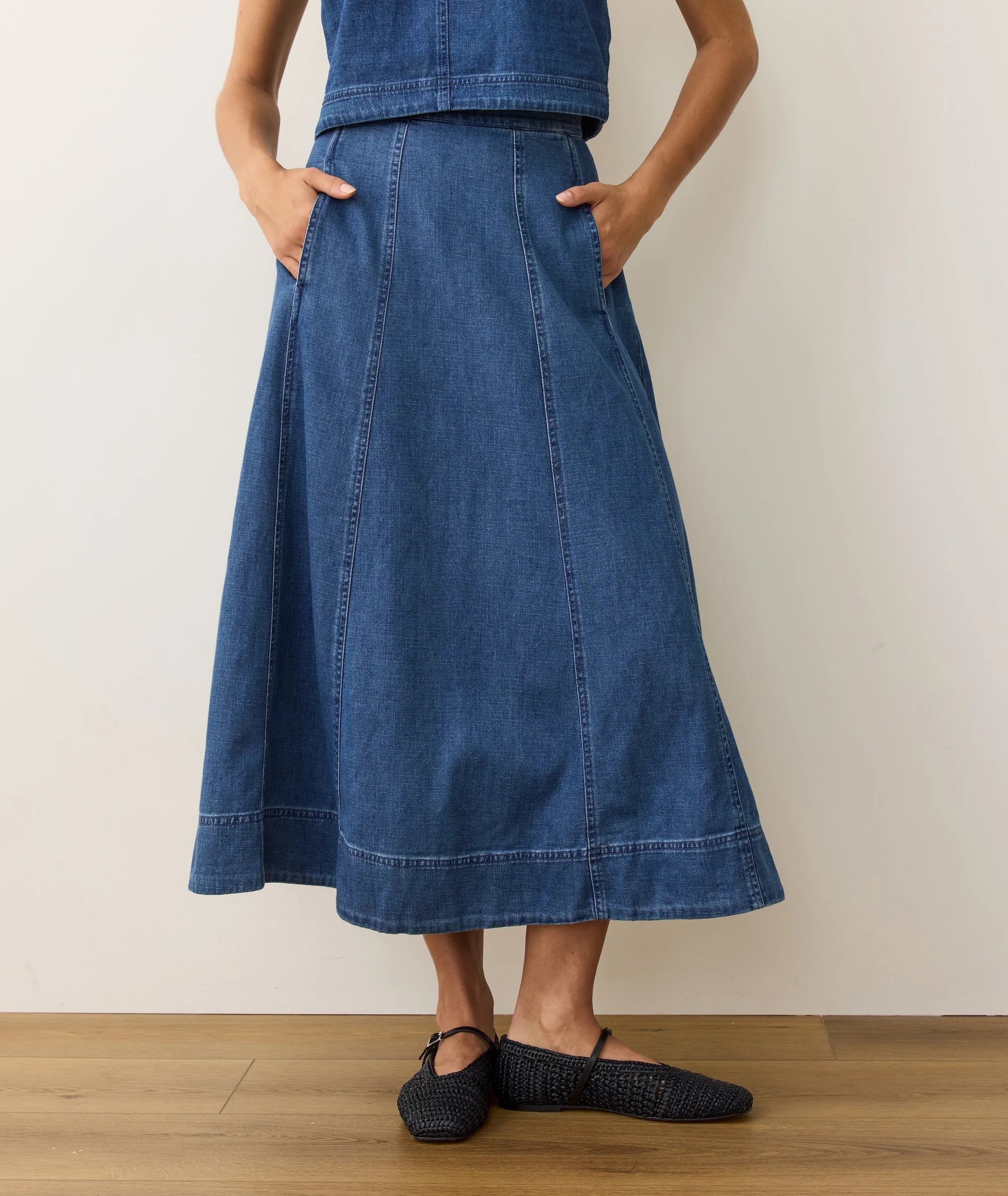 Lainey Denim Skirt - Image 2