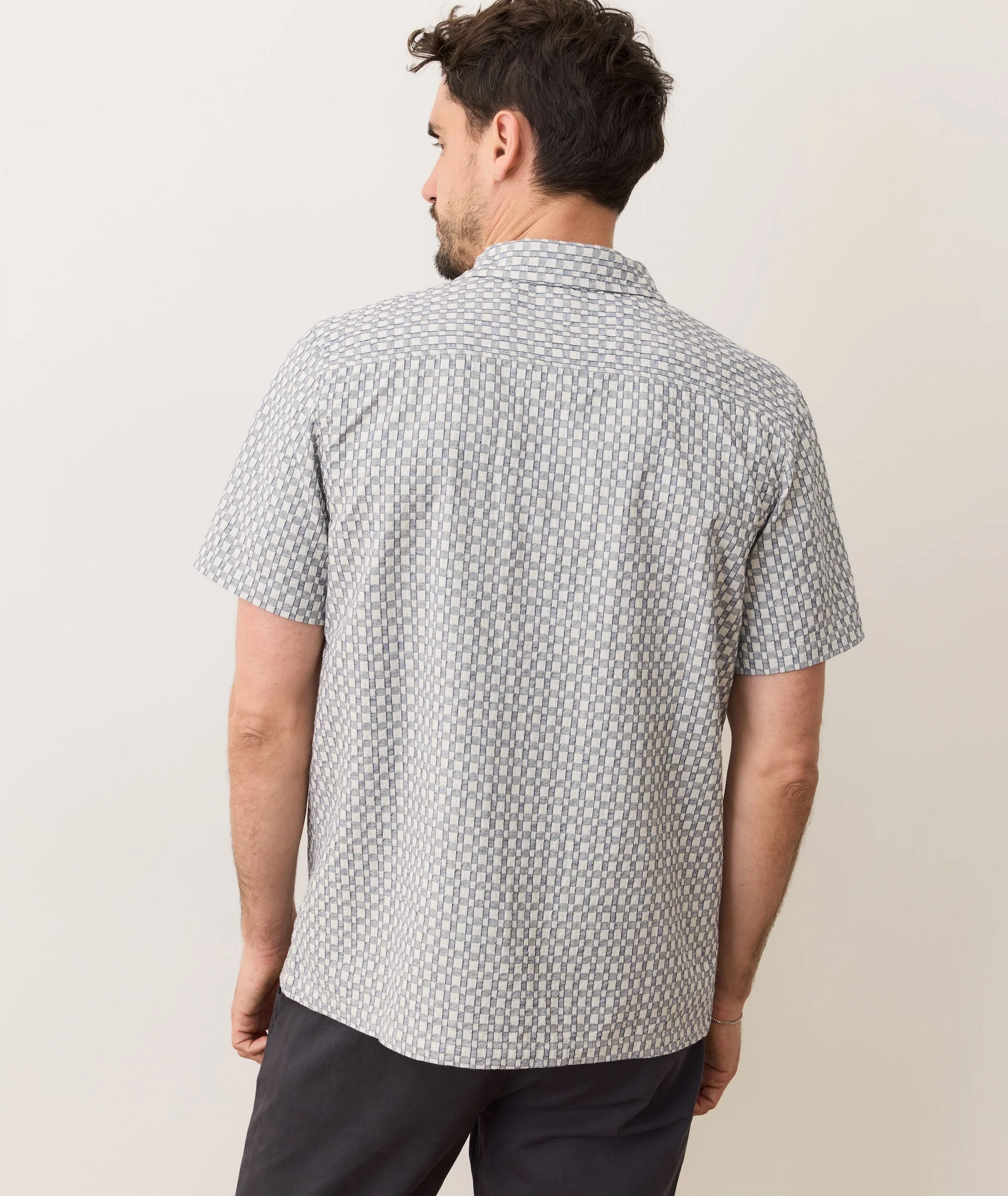 Landon Checkered Resort Shirt - Image 9