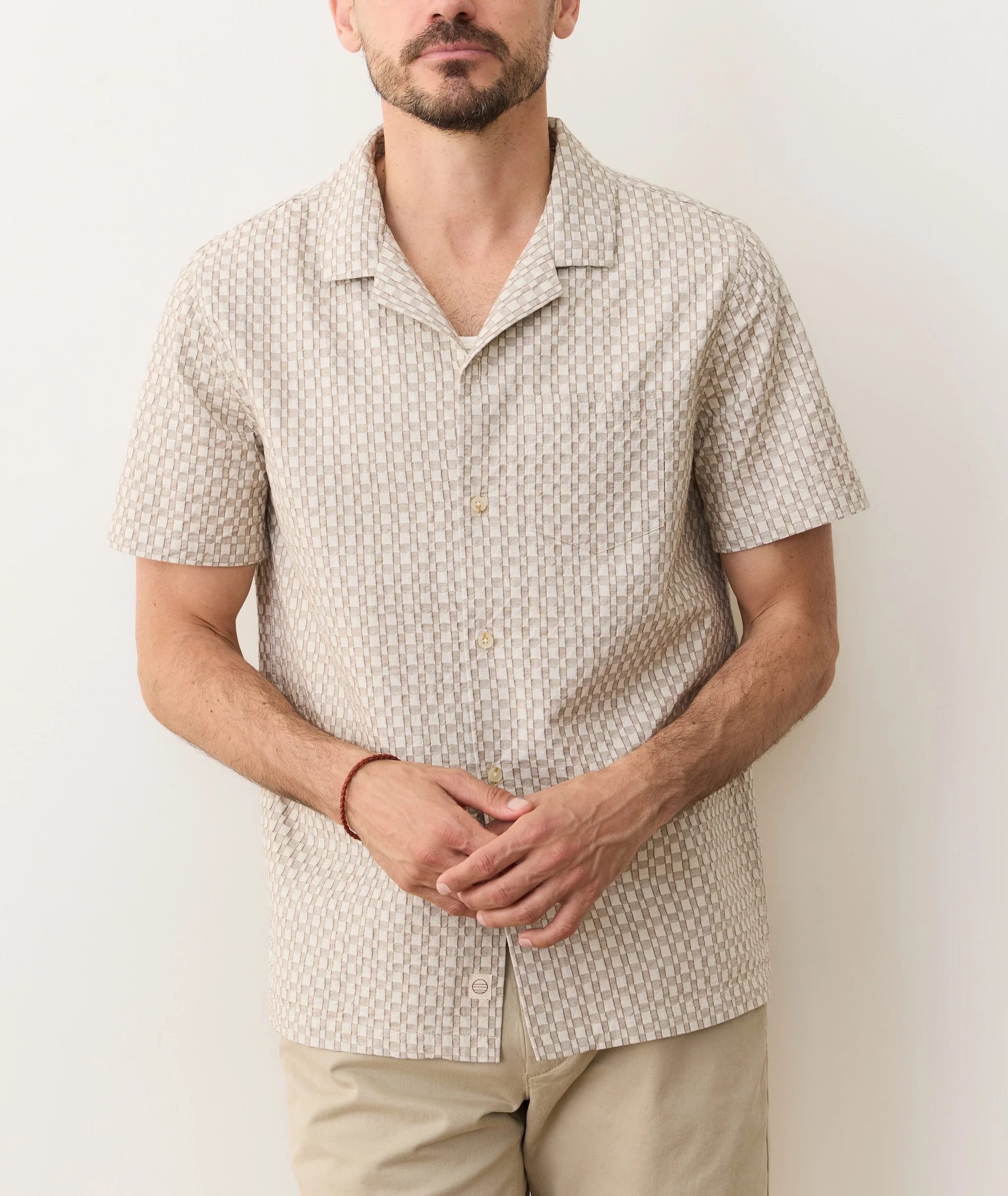 Landon Checkered Resort Shirt - Image 2
