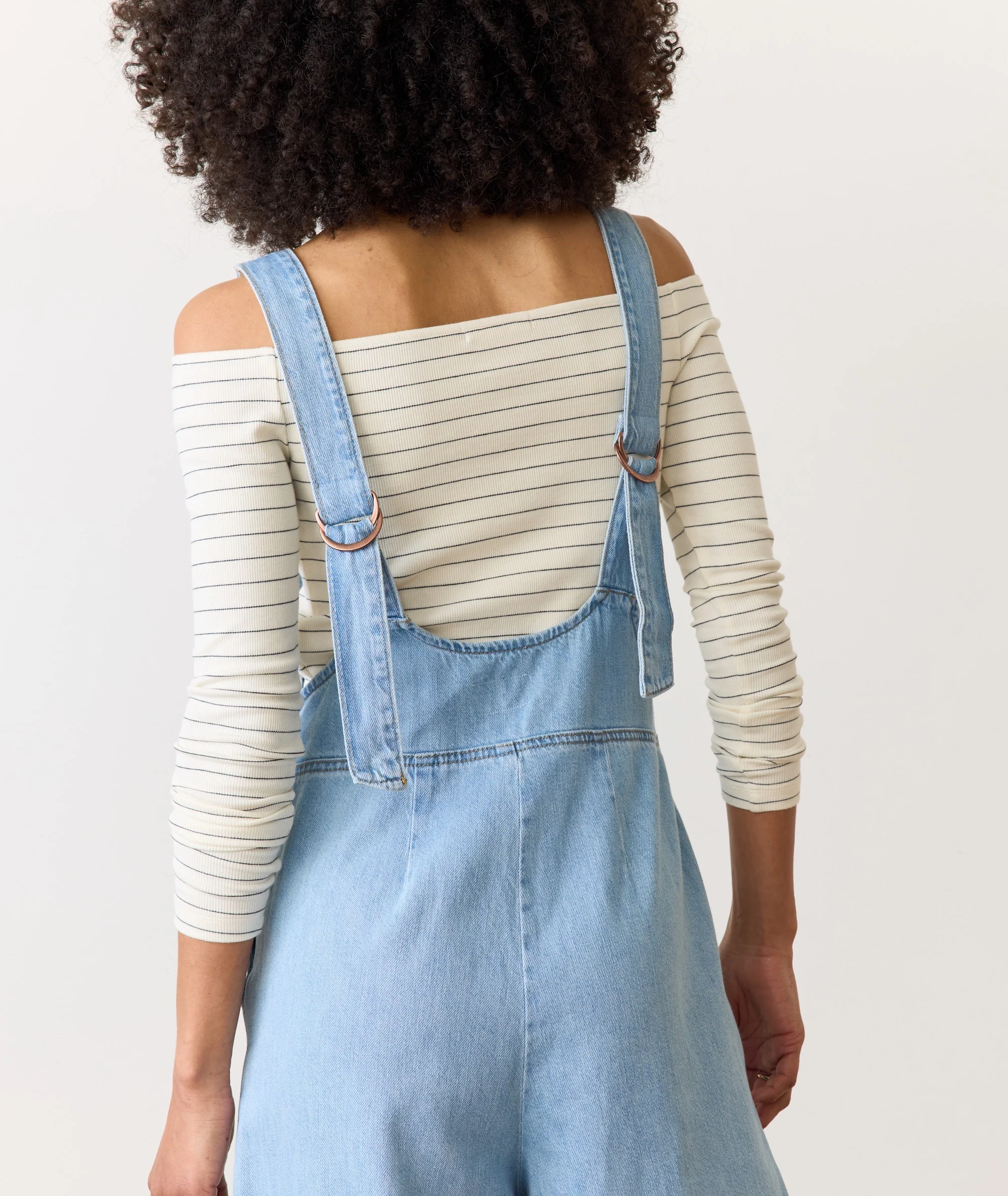 Layla Denim Overalls - Image 2