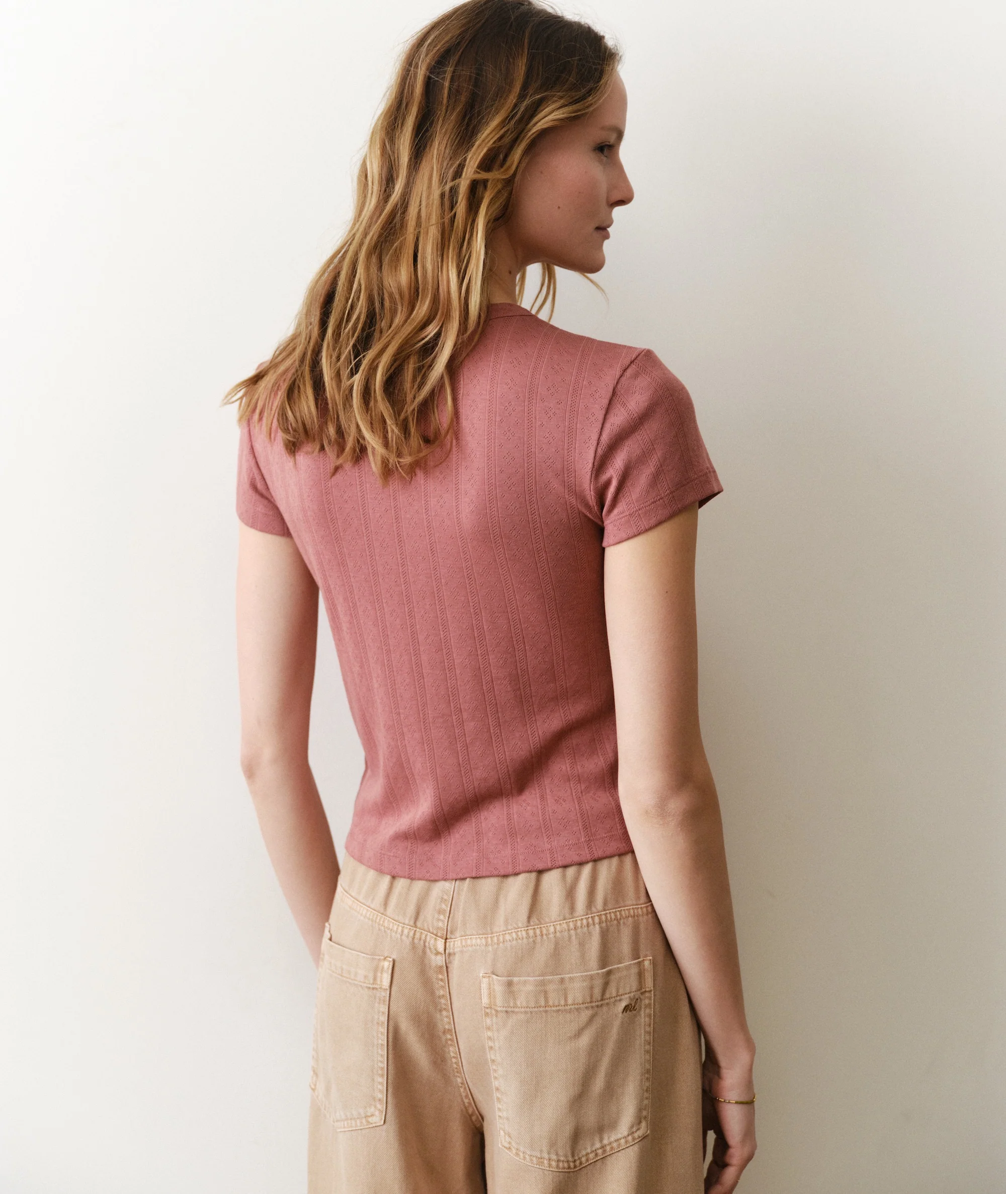 Lexi Pointelle Tee - Image 6