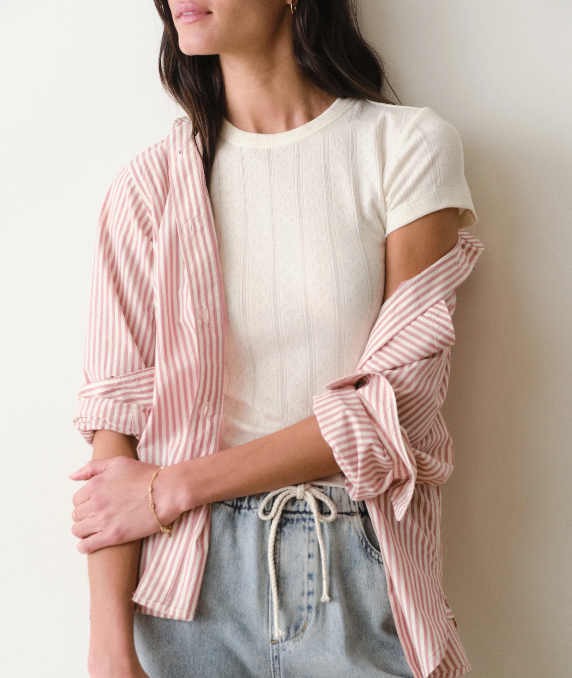 Lexi Pointelle Tee - Image 3