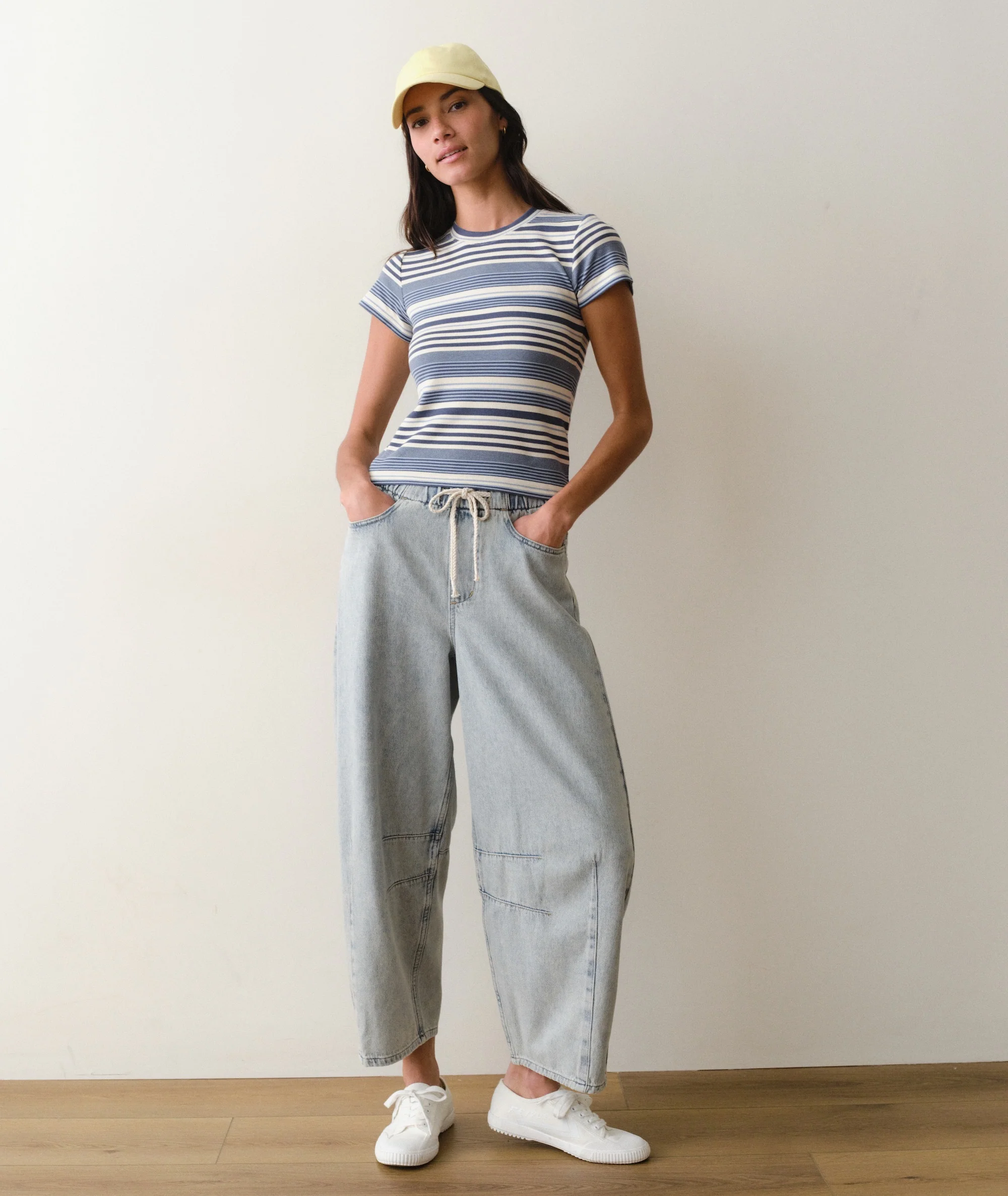 Lexi Rib Sun-In Crew Tee - Image 4