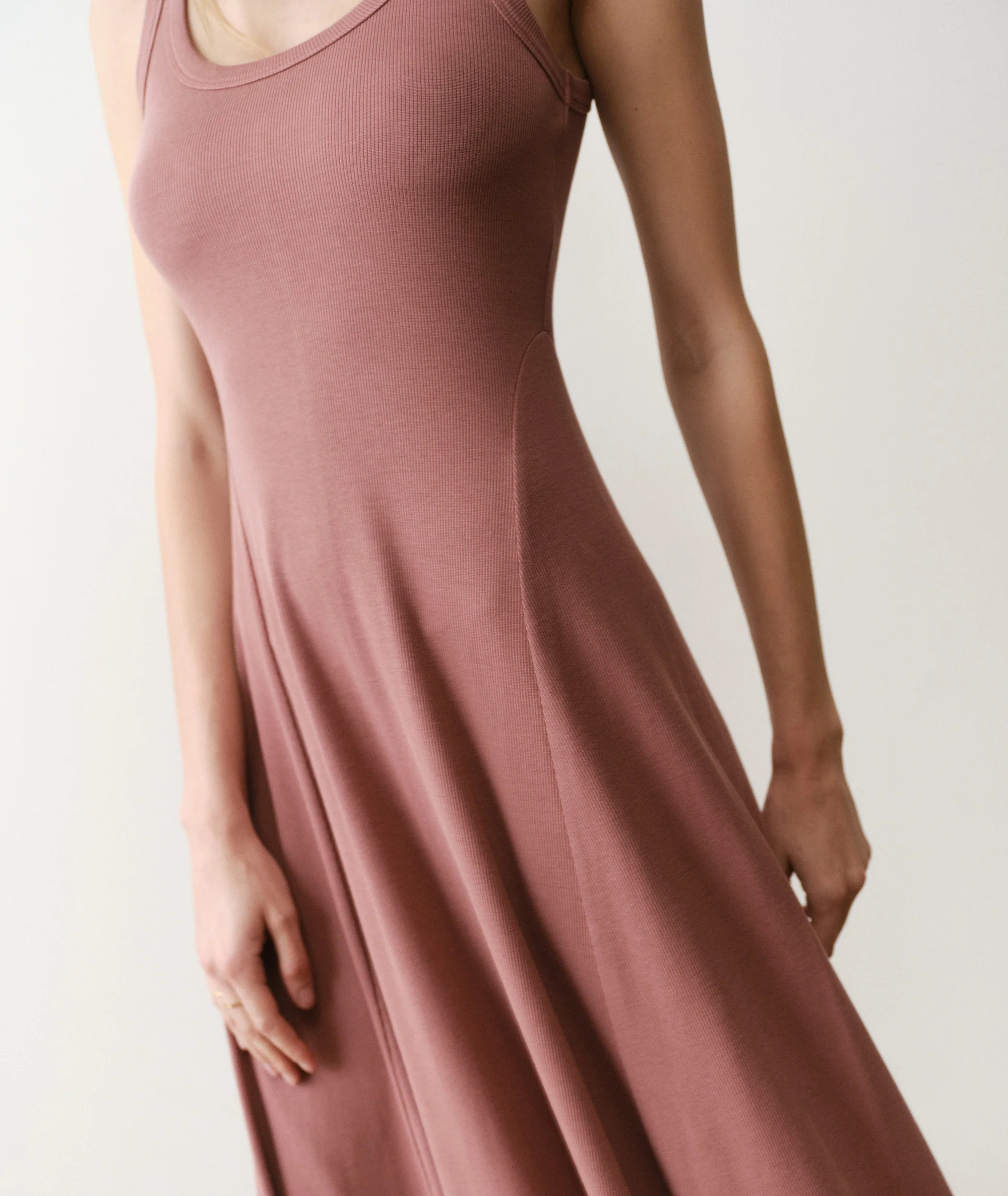 Lexi Rib Fit & Flare Dress - Image 5