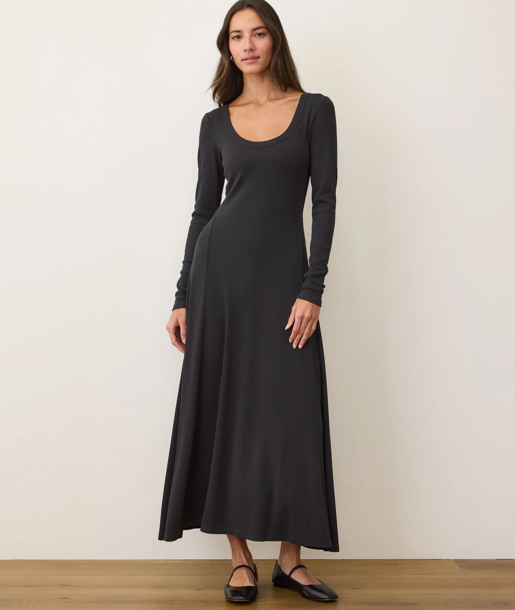 Lexi Rib Fit & Flare Dress - Image 2