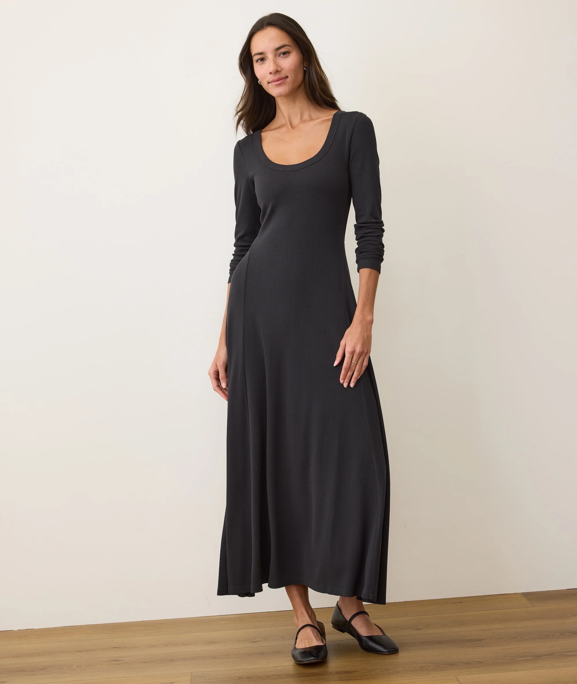 Lexi Rib Fit & Flare Dress - Image 3