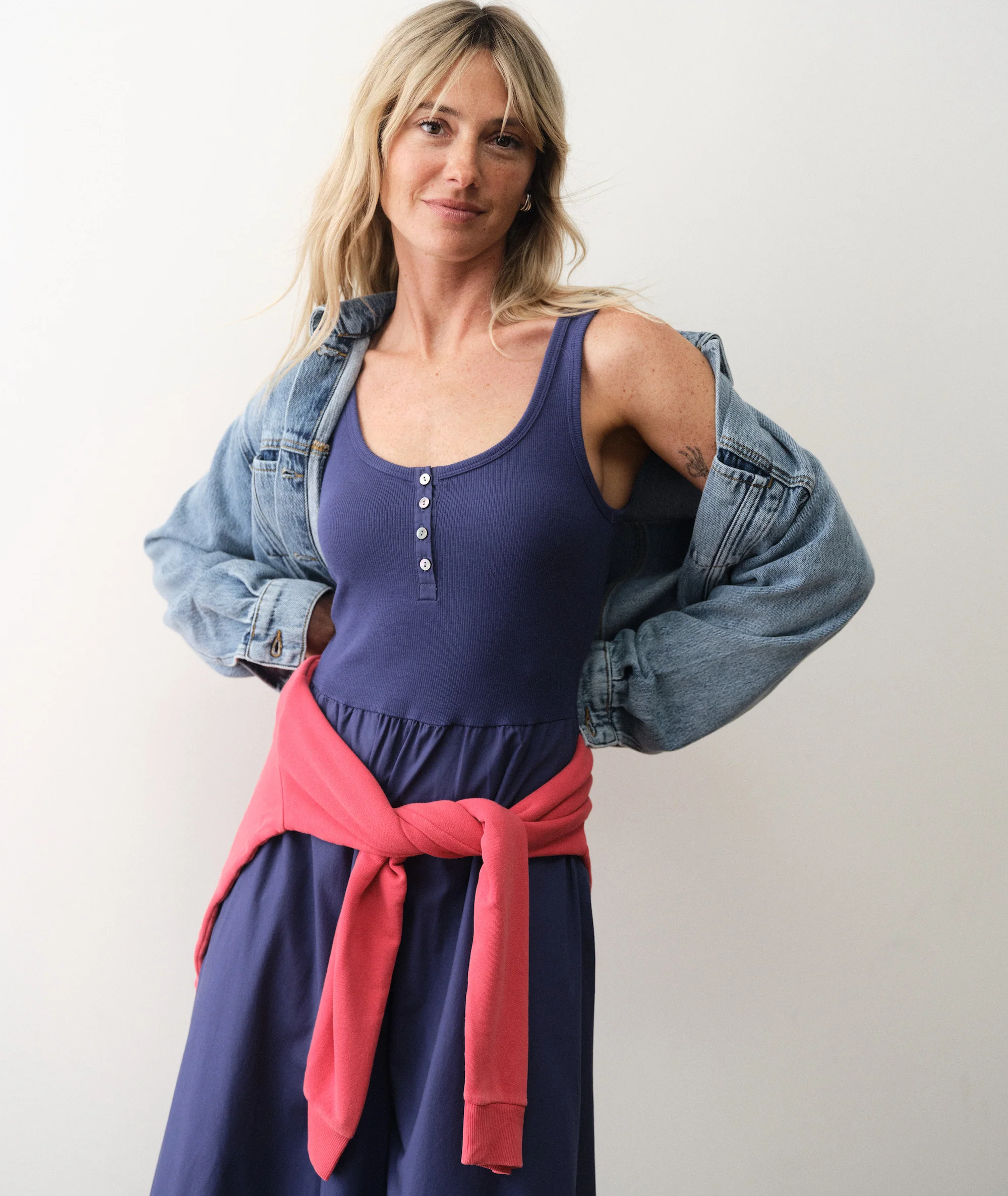 Lexi Rib Split Dress - Image 2