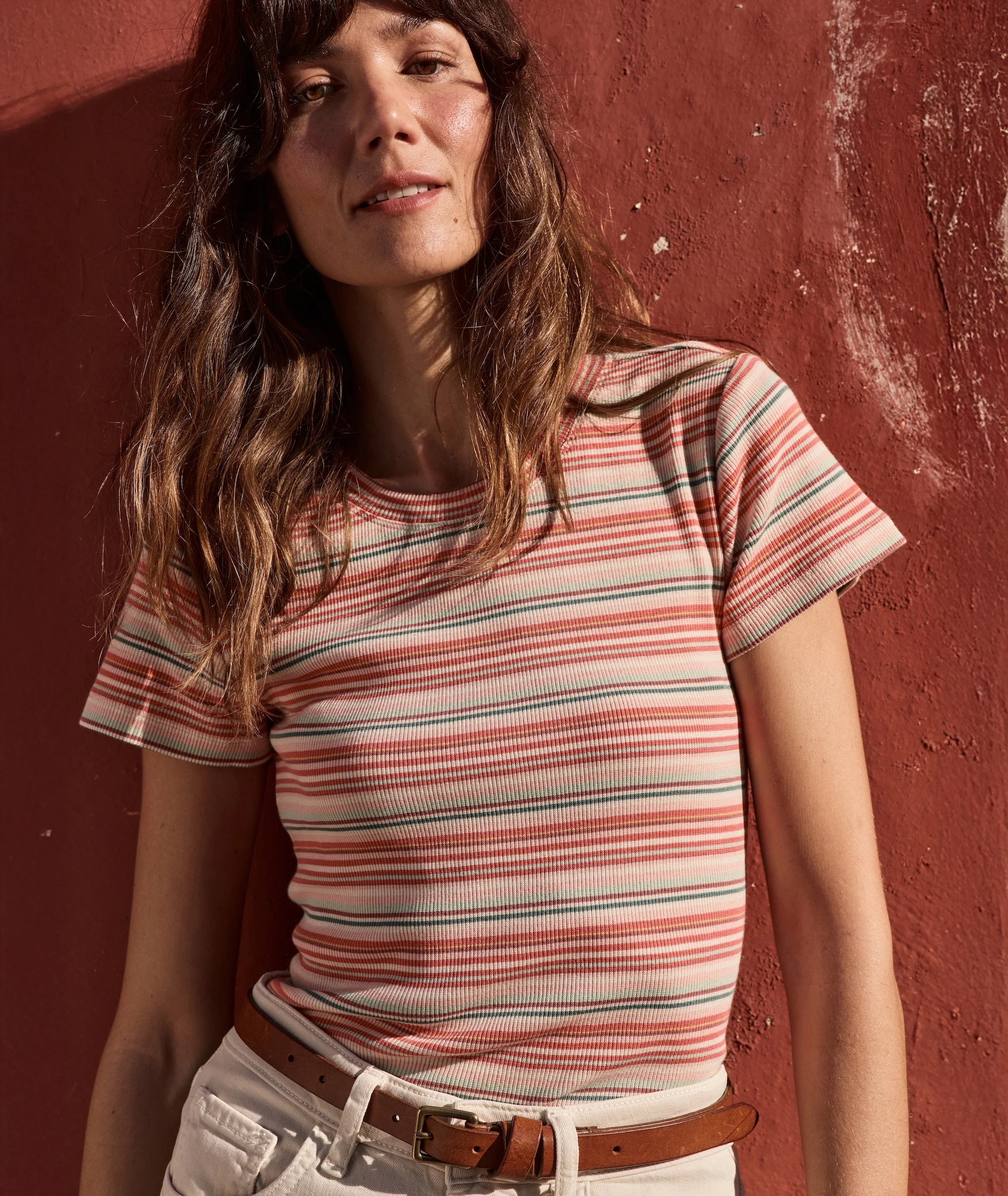 Lexi Rib Sun-In Crew Tee - Image 4