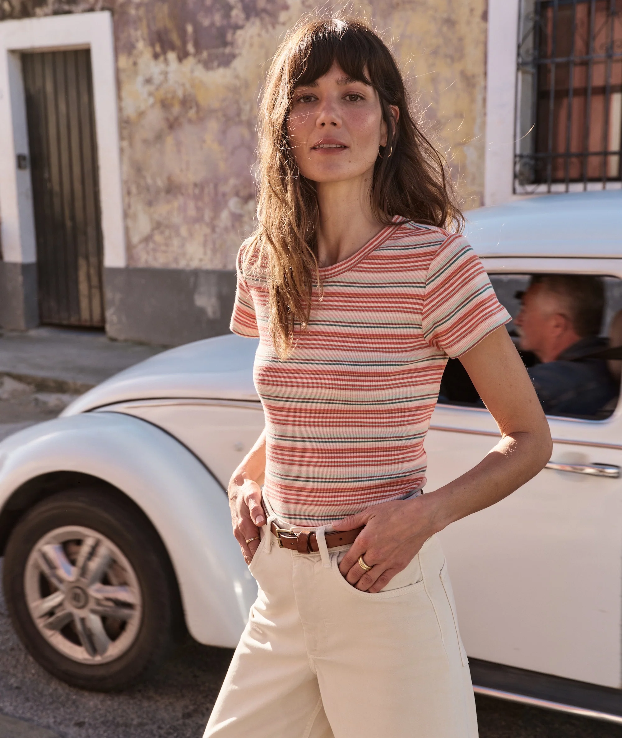 Lexi Rib Sun-In Crew Tee - Image 7