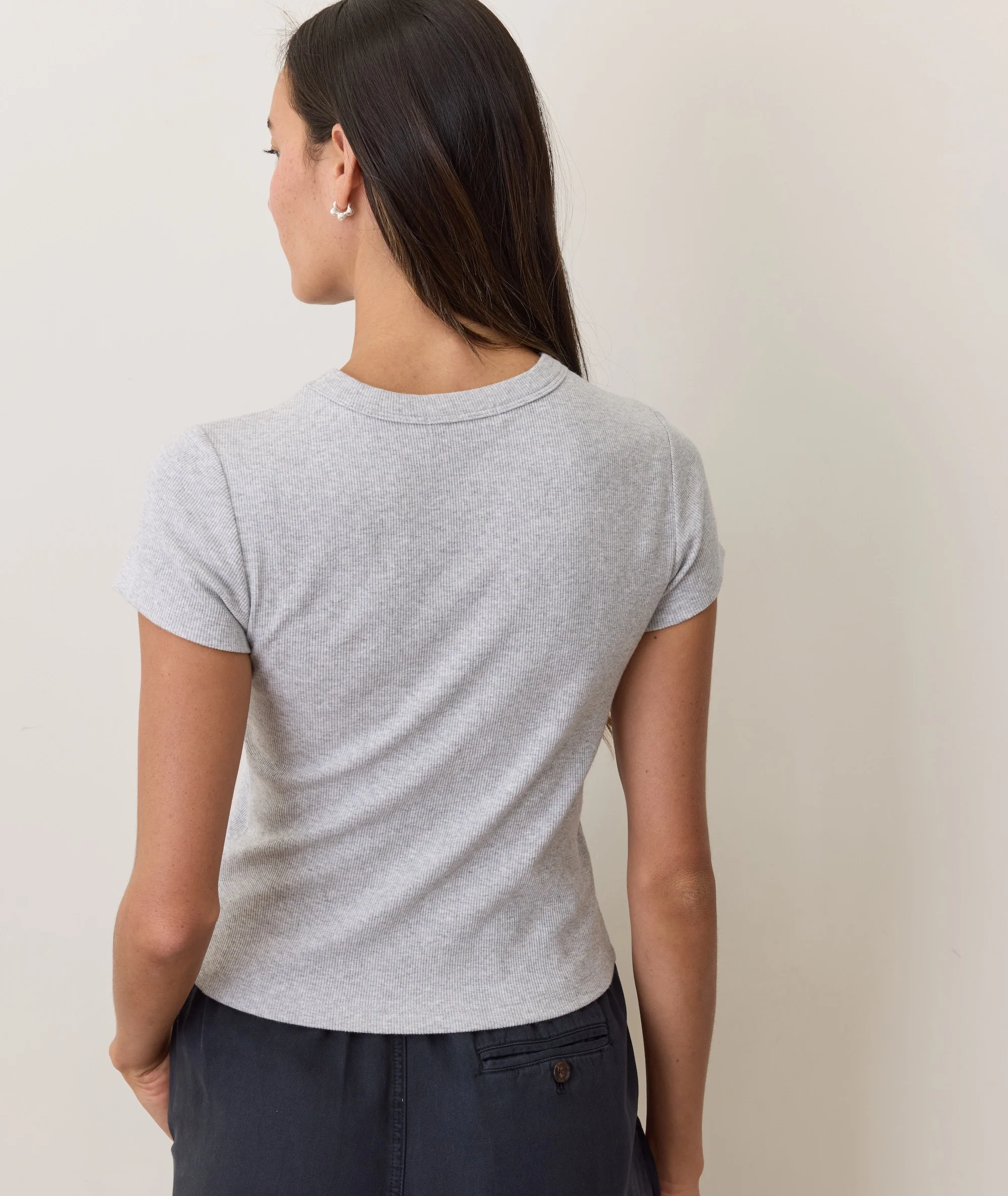 Lexi Rib Sun-In Crew Tee - Image 6