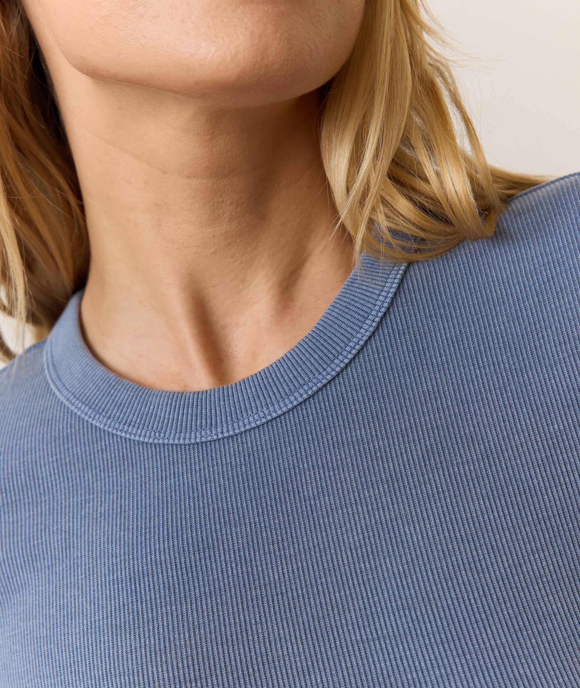 Lexi Rib Sun-In Crew Tee - Image 5