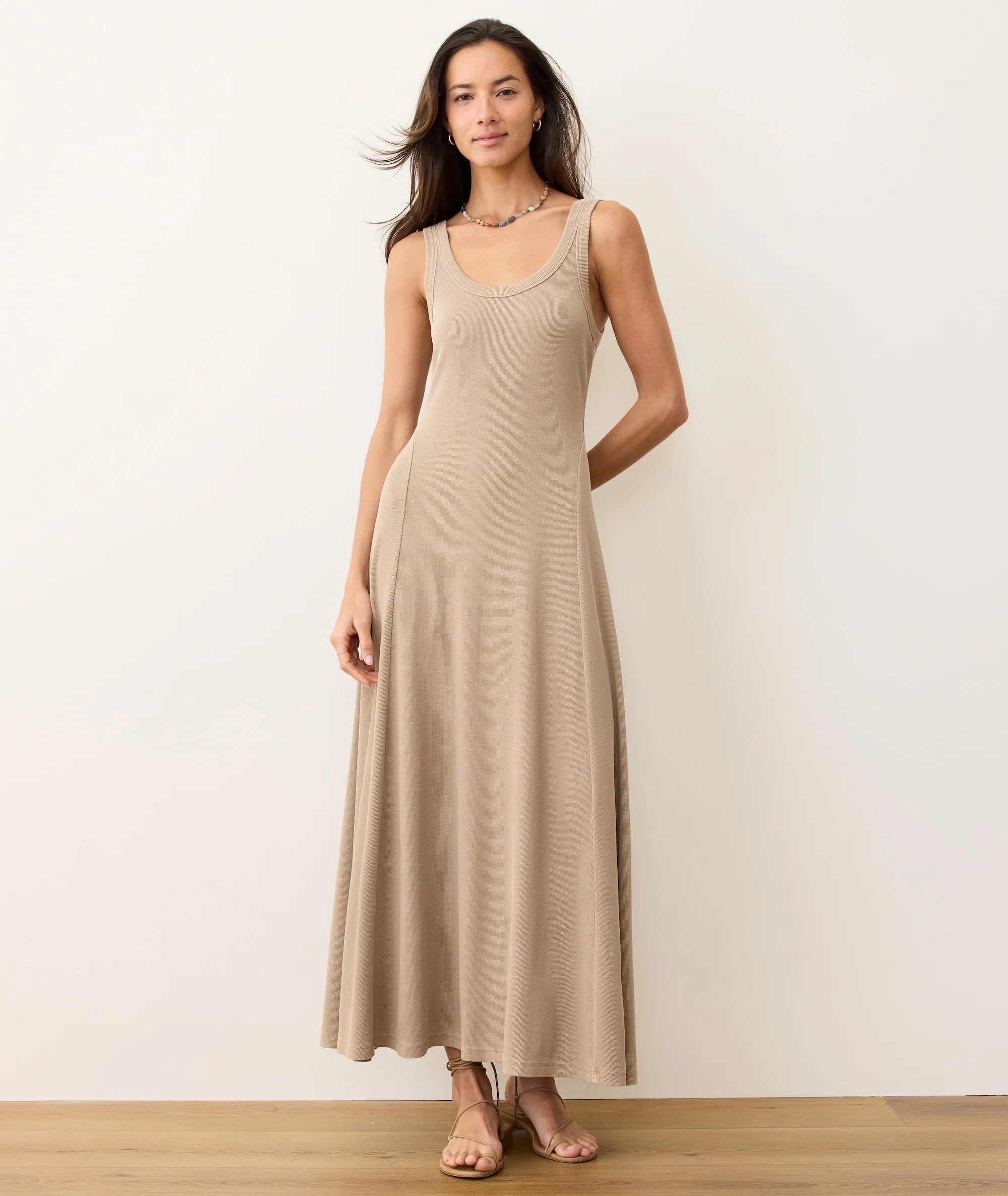 Lexi Rib Sun-In Fit & Flare Dress - Image 2