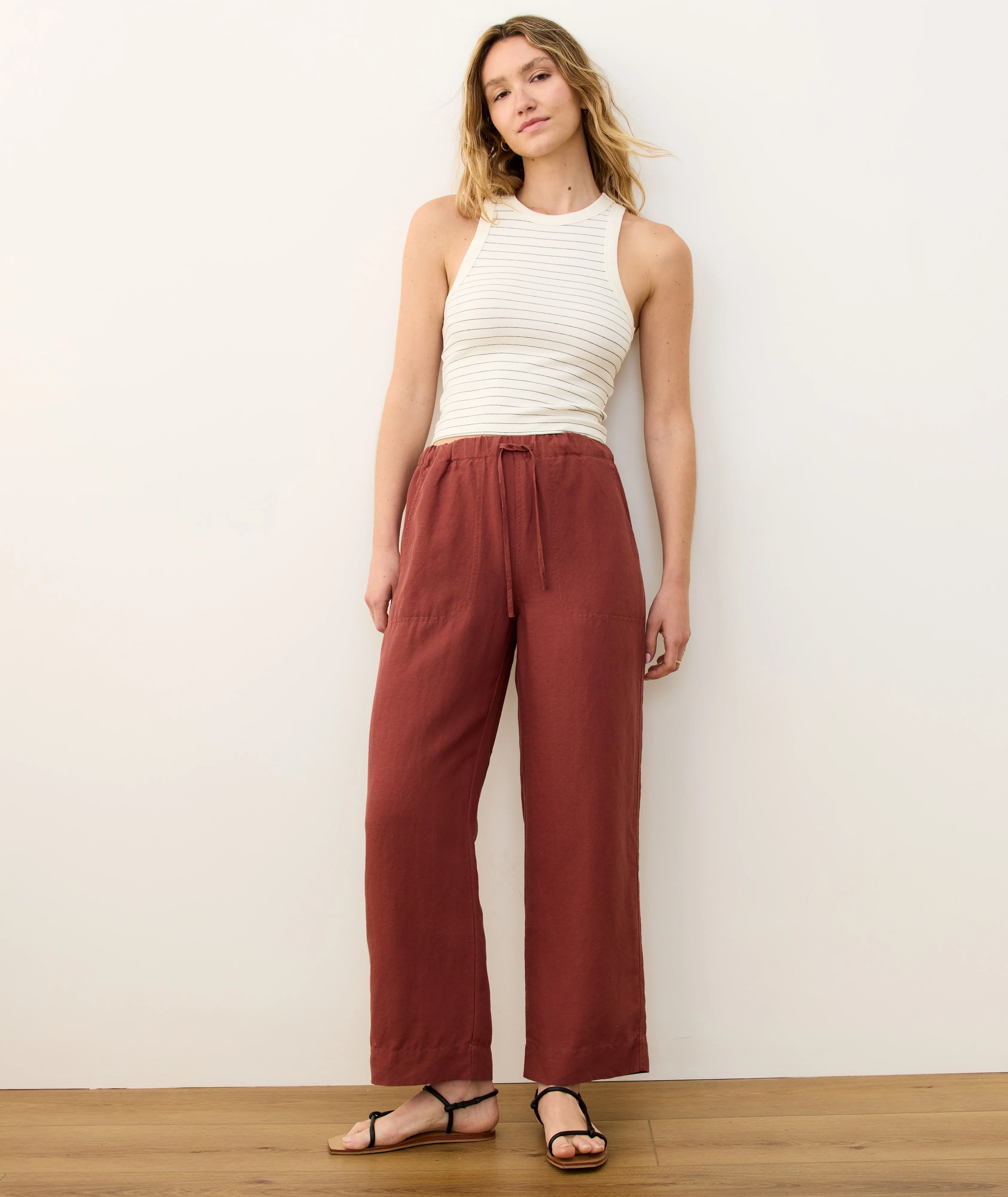Lexi Rib Sun-In High Neck Crop Tank - Image 4