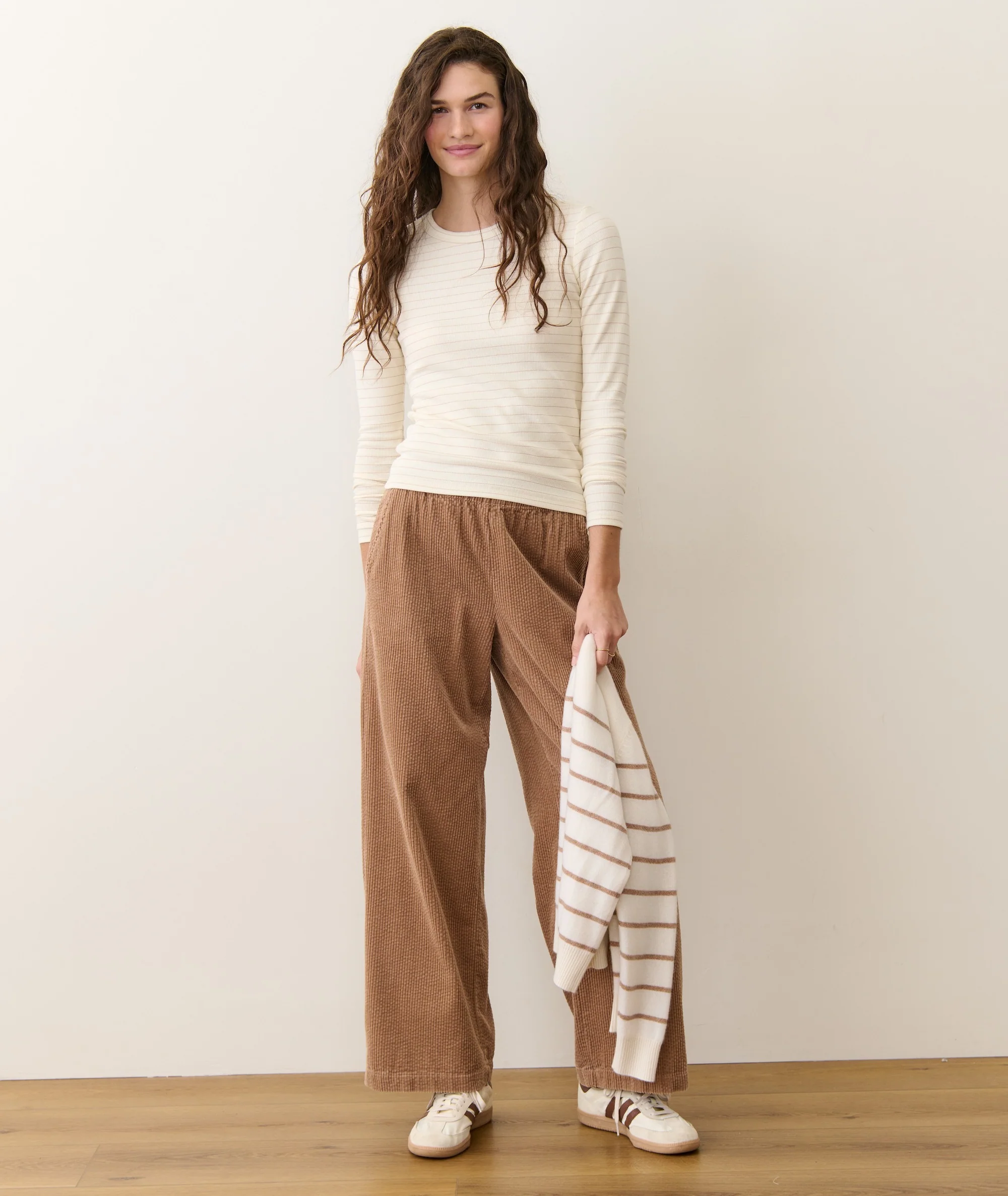 Lexi Rib Sun-In Longsleeve Crew Tee - Image 4