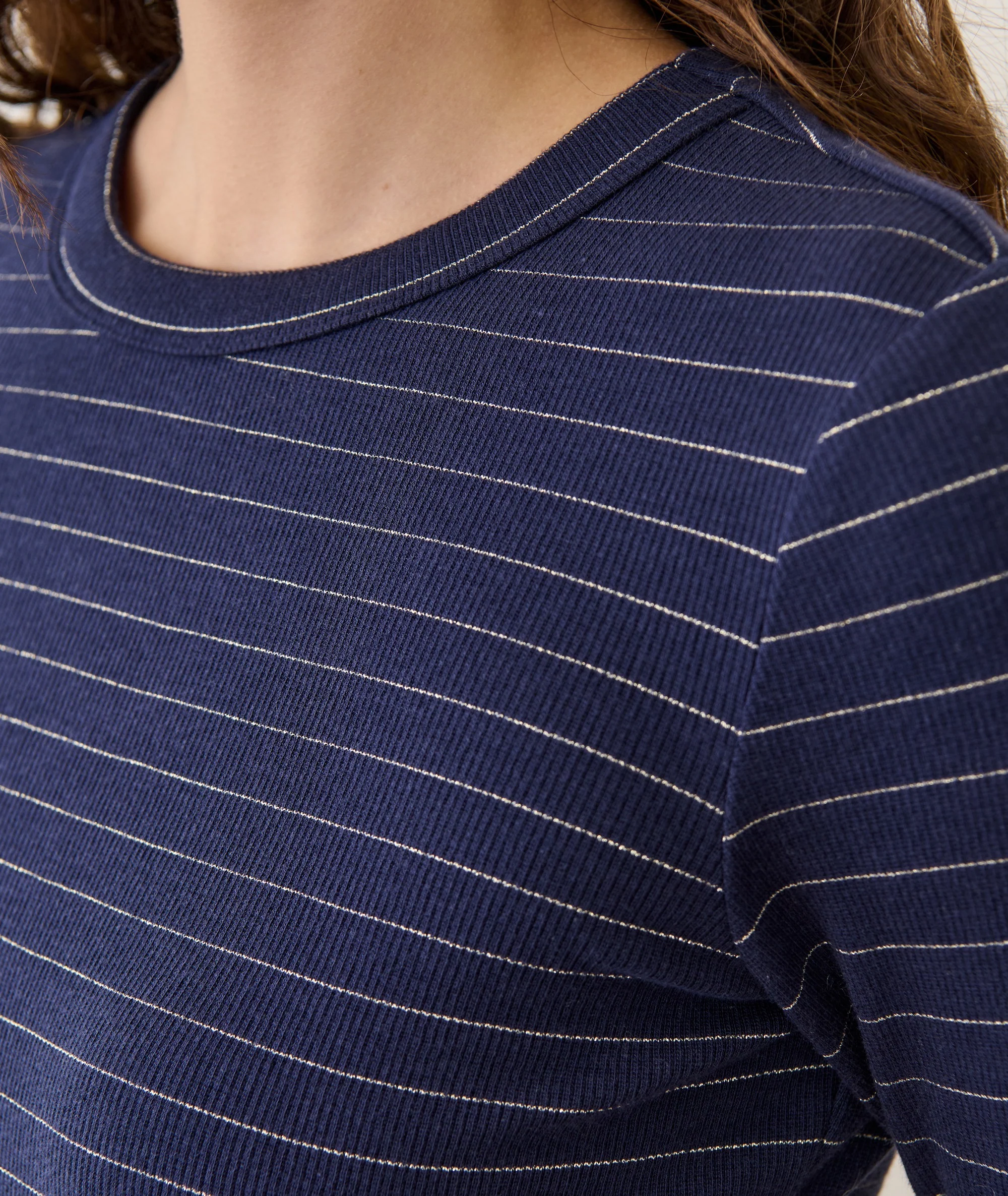 Lexi Rib Sun-In Longsleeve Crew Tee - Image 7