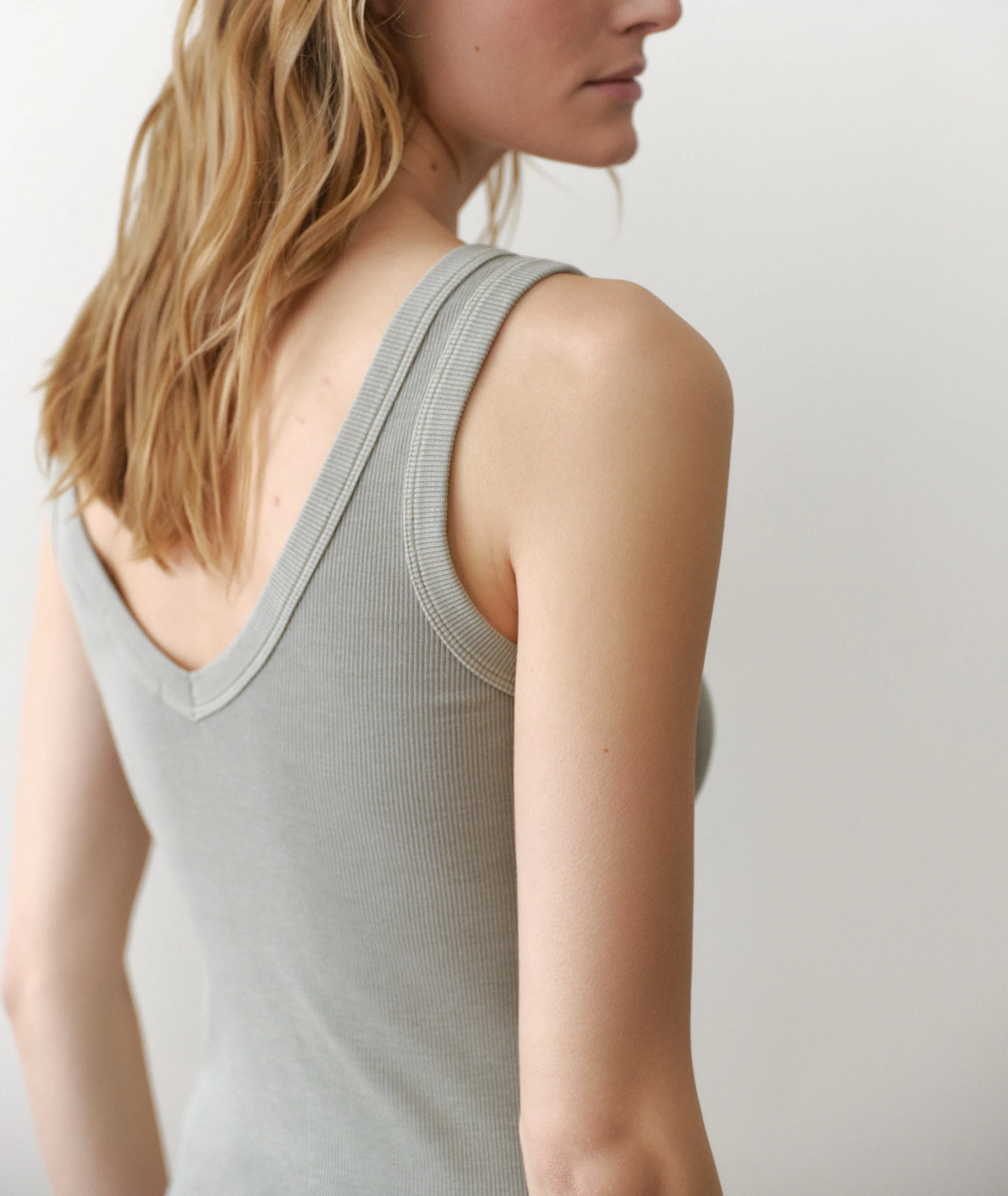 Lexi Rib V-Neck Tank - Image 6