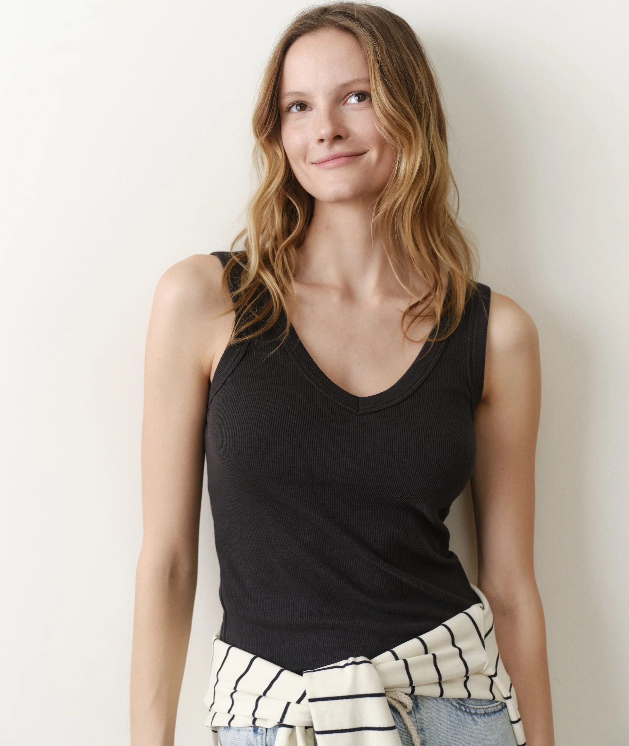 Lexi Rib V-Neck Tank - Image 5