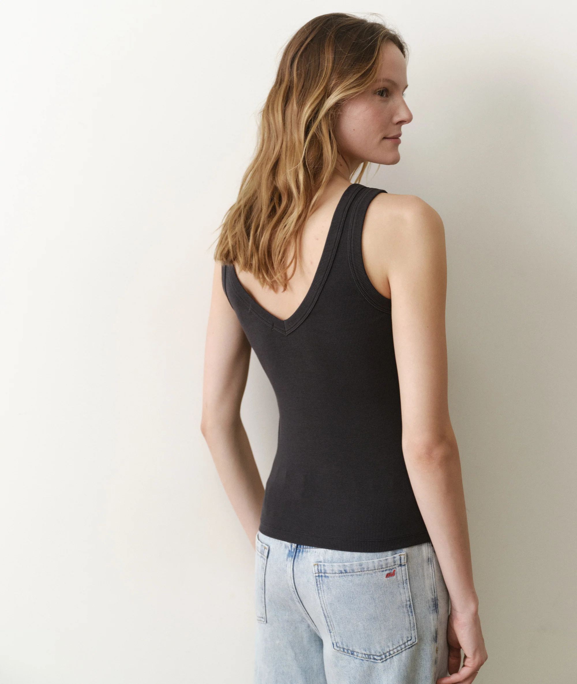 Lexi Rib V-Neck Tank - Image 6