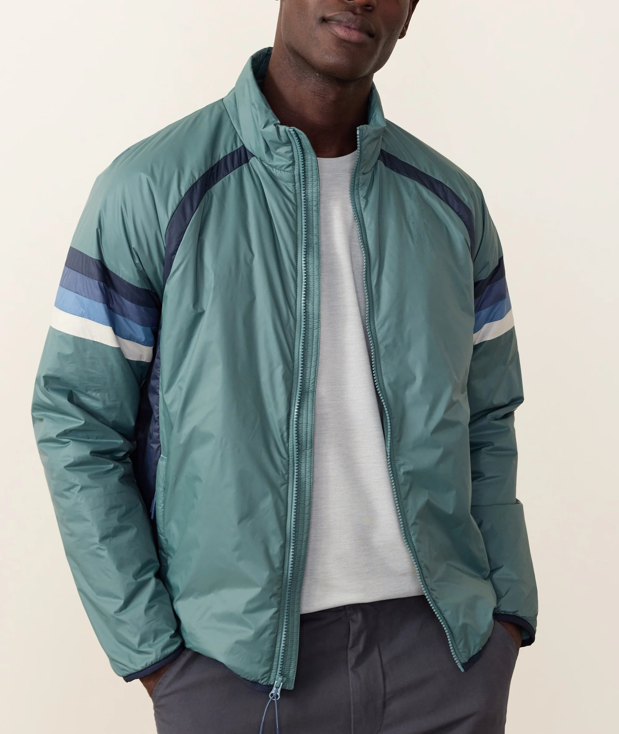 Lightweight Varsity Puffer - Image 2