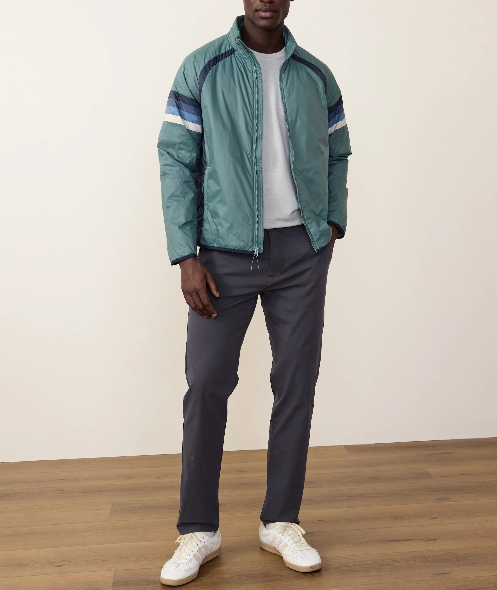 Lightweight Varsity Puffer - Image 6