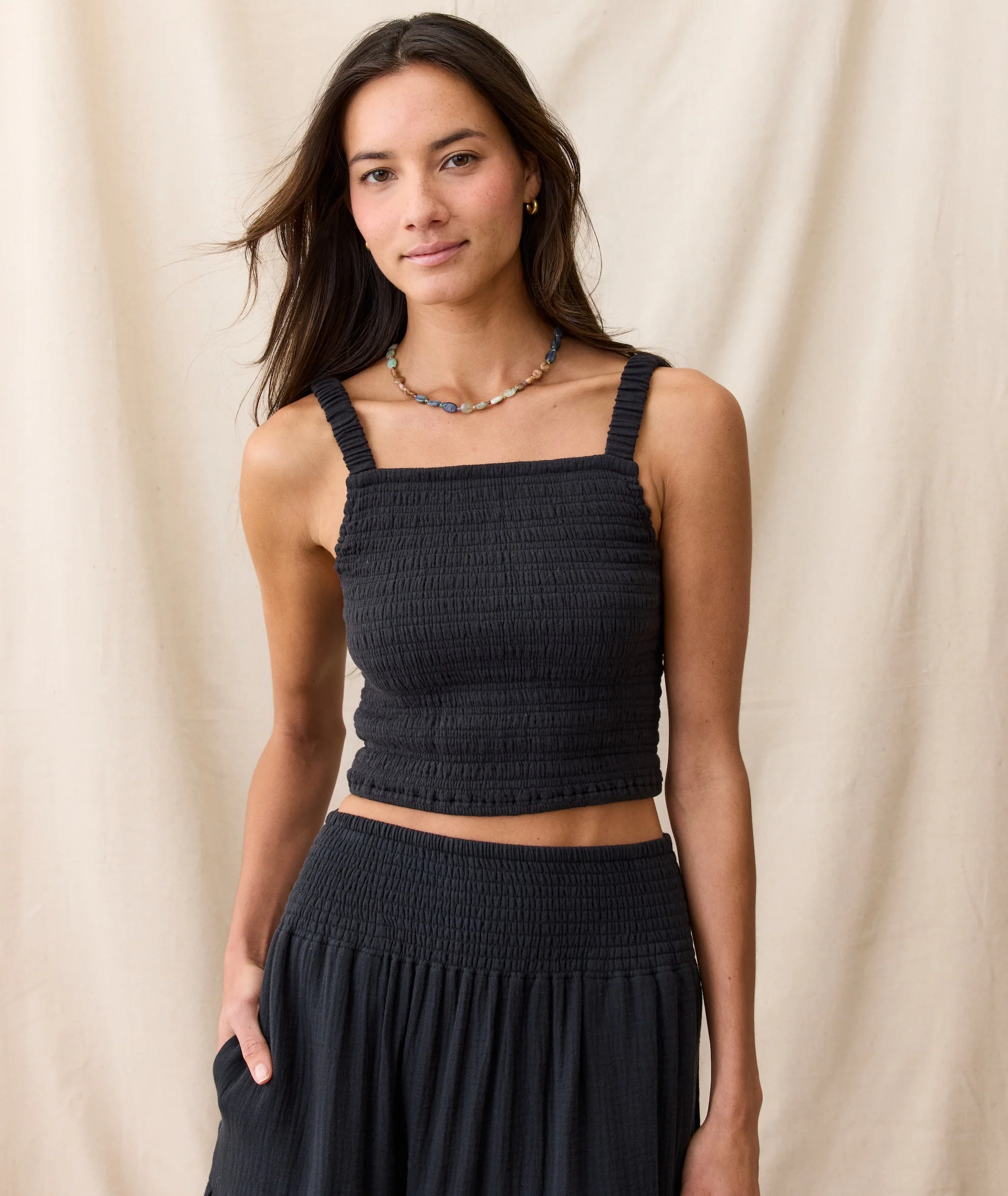 Lila Double Cloth Tank - Image 4