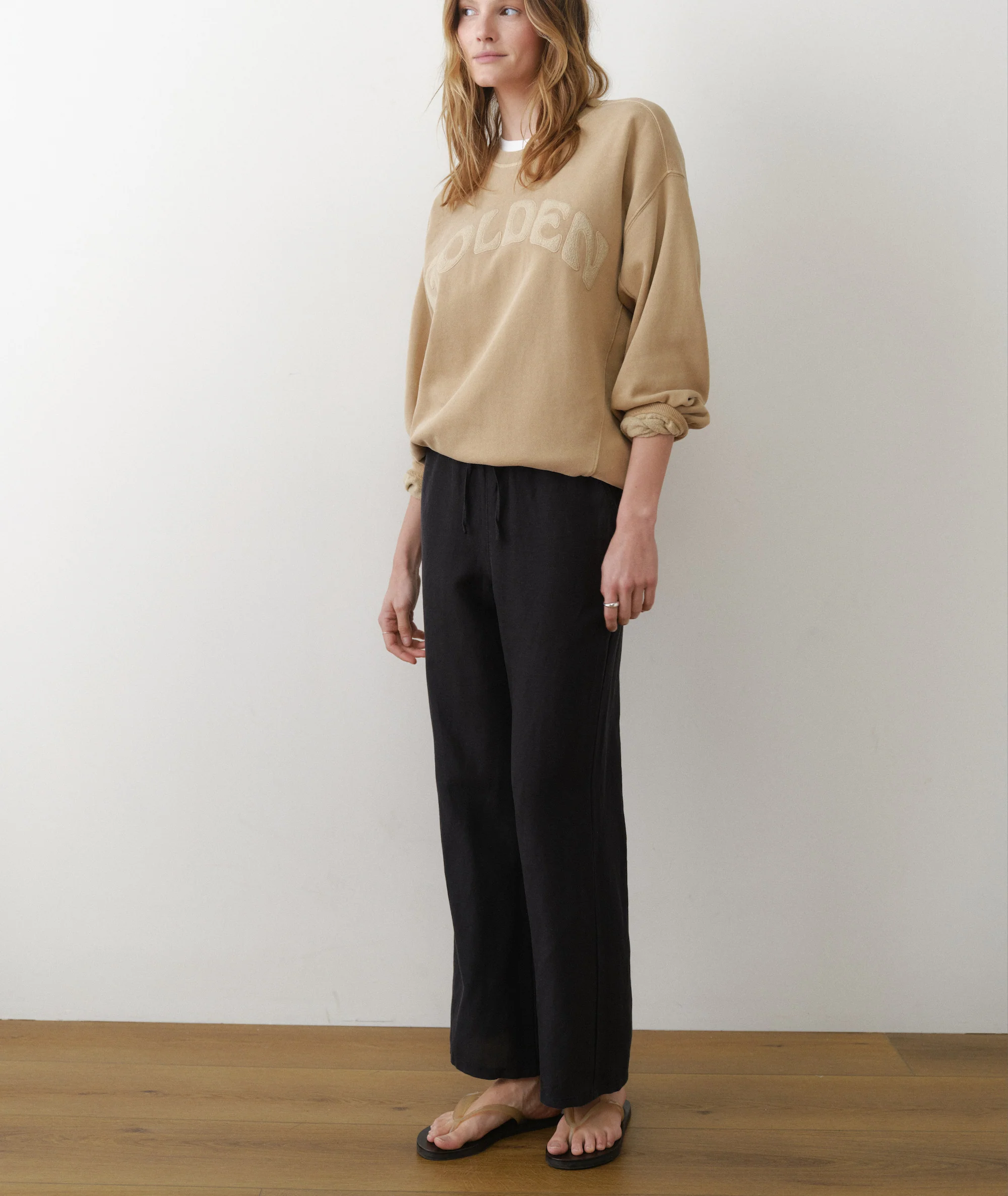 Linen Drawstring Pant - Image 4