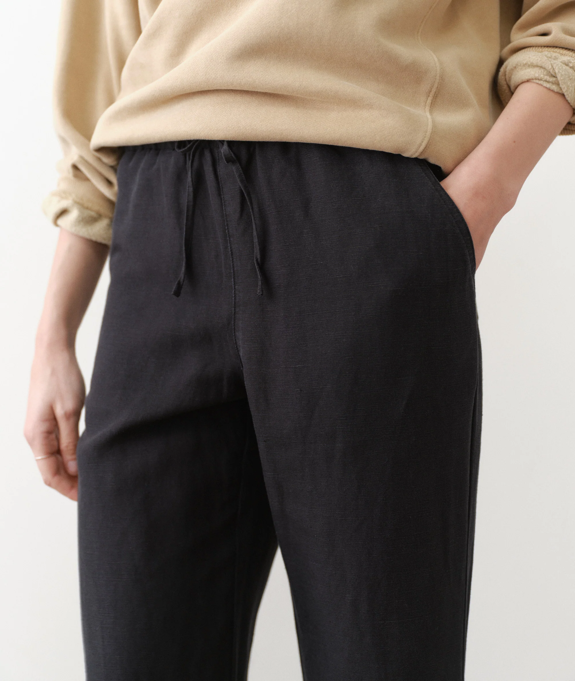 Linen Drawstring Pant - Image 5
