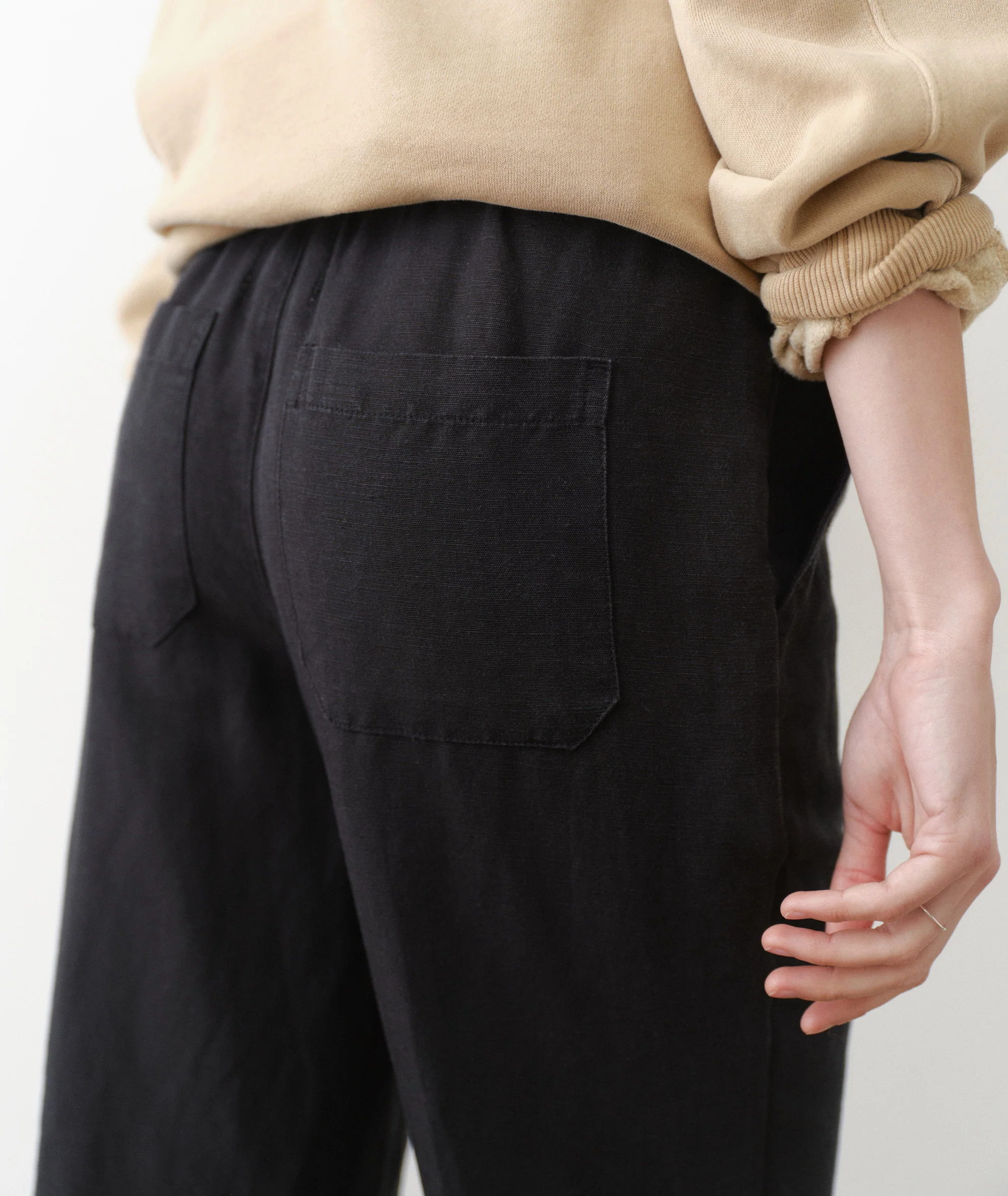 Linen Drawstring Pant - Image 6
