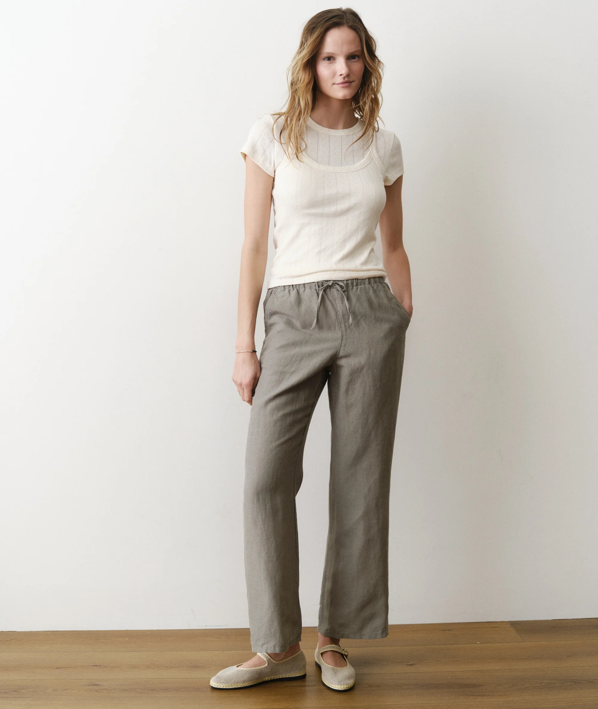 Linen Drawstring Pant - Image 3