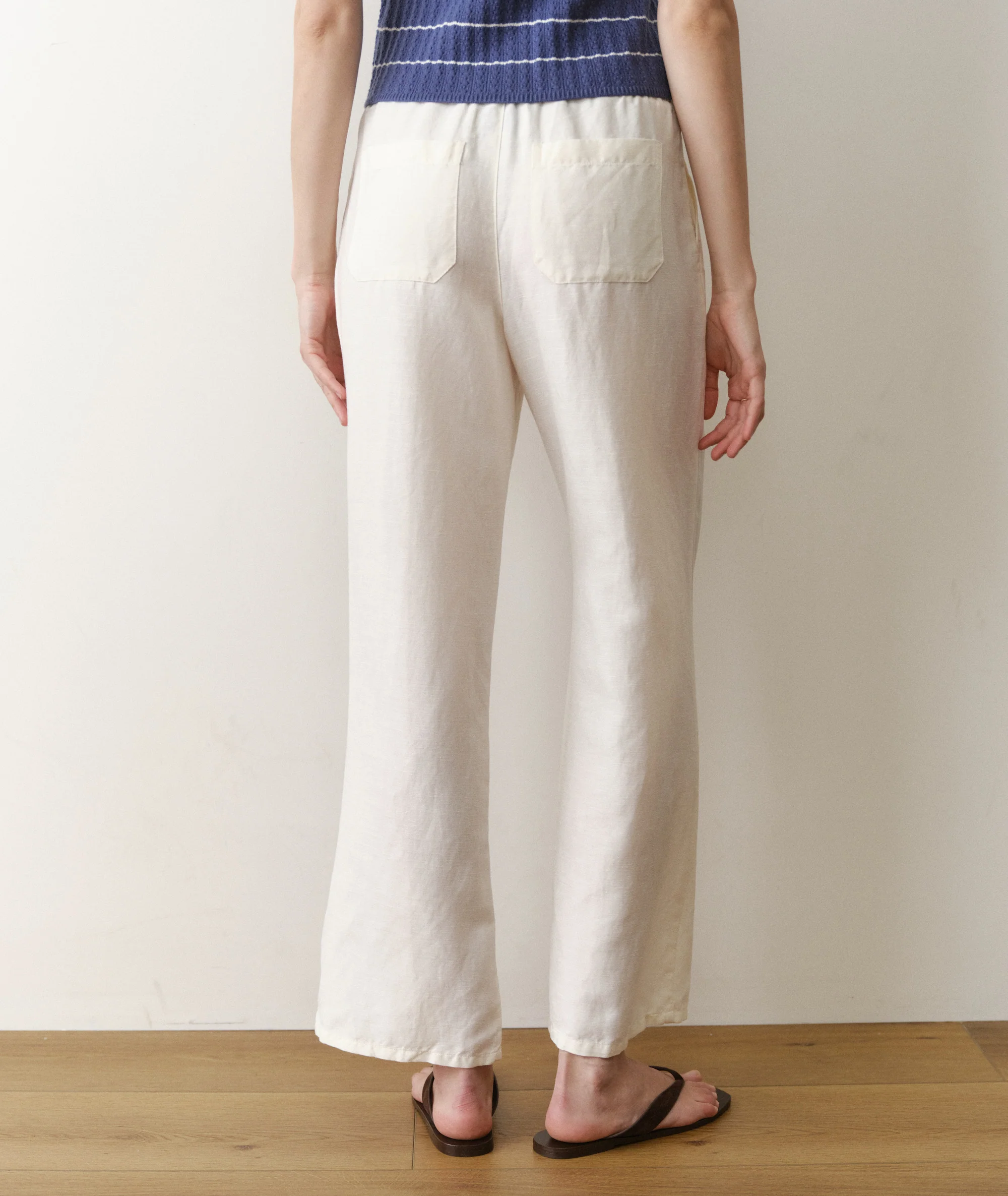 Linen Drawstring Pant - Image 6