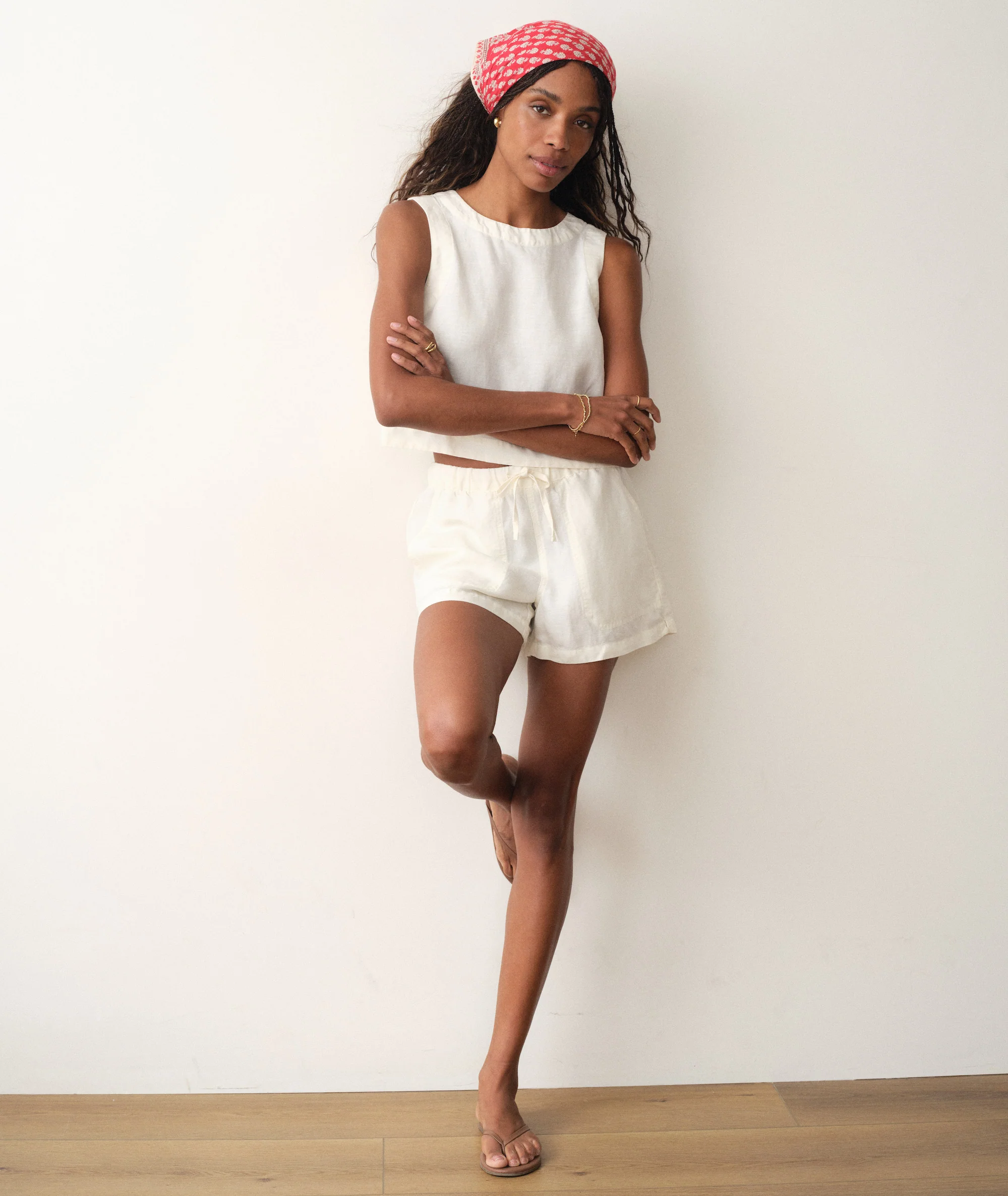 Linen Drawstring Short - Image 3