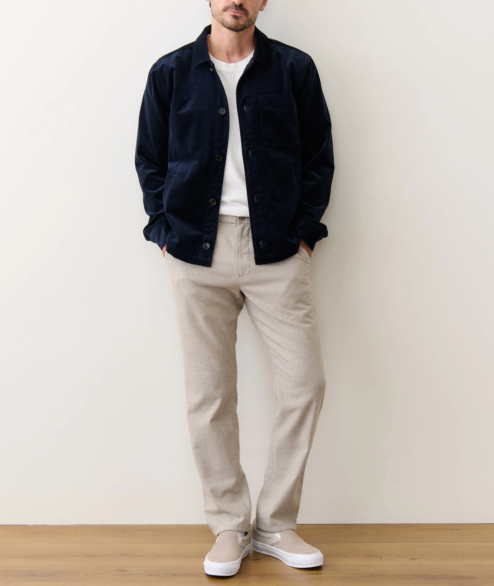 Lorenzo Velvet Overshirt - Image 10
