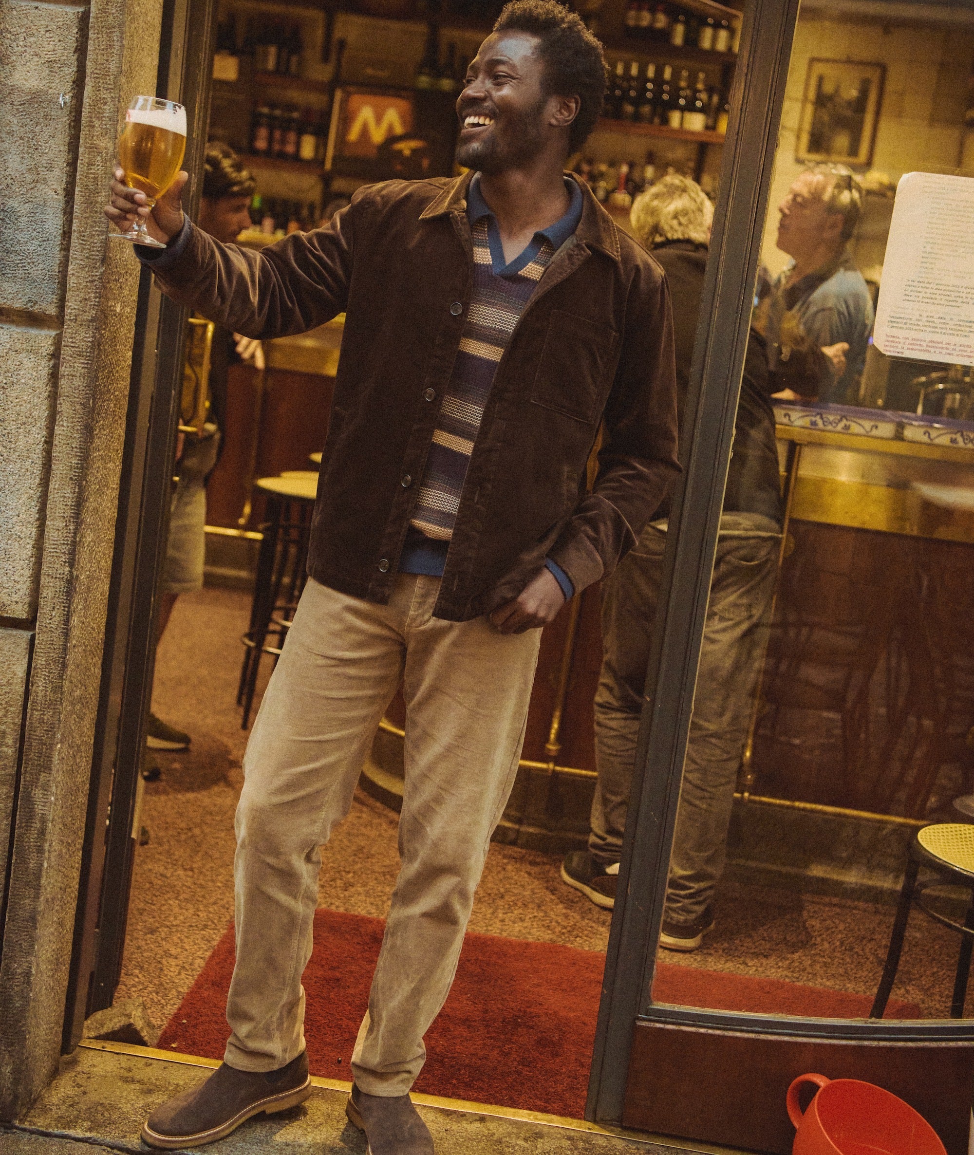 Lorenzo Velvet Overshirt - Image 7