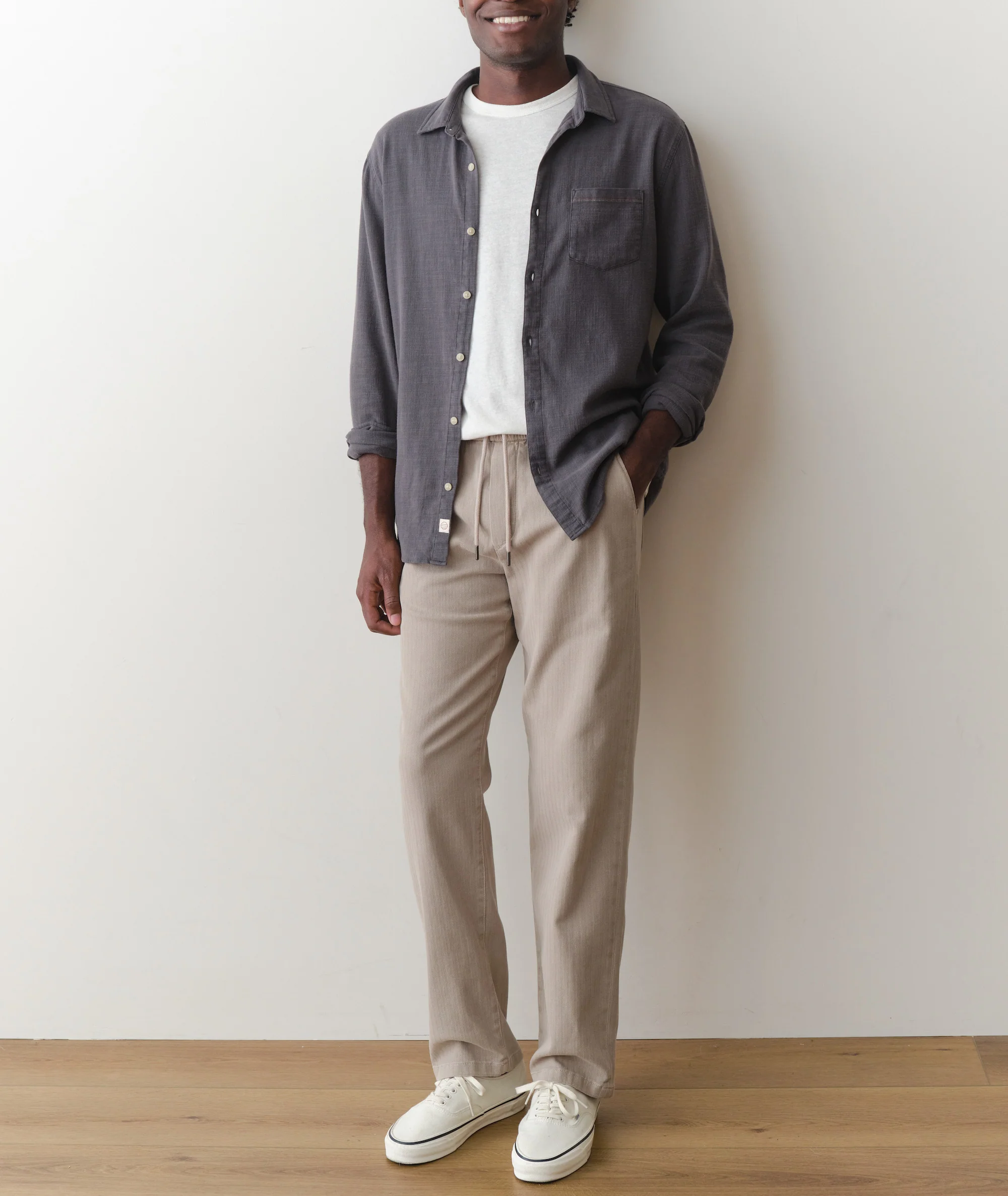 Stretch Selvage Long Sleeve Shirt - Image 7