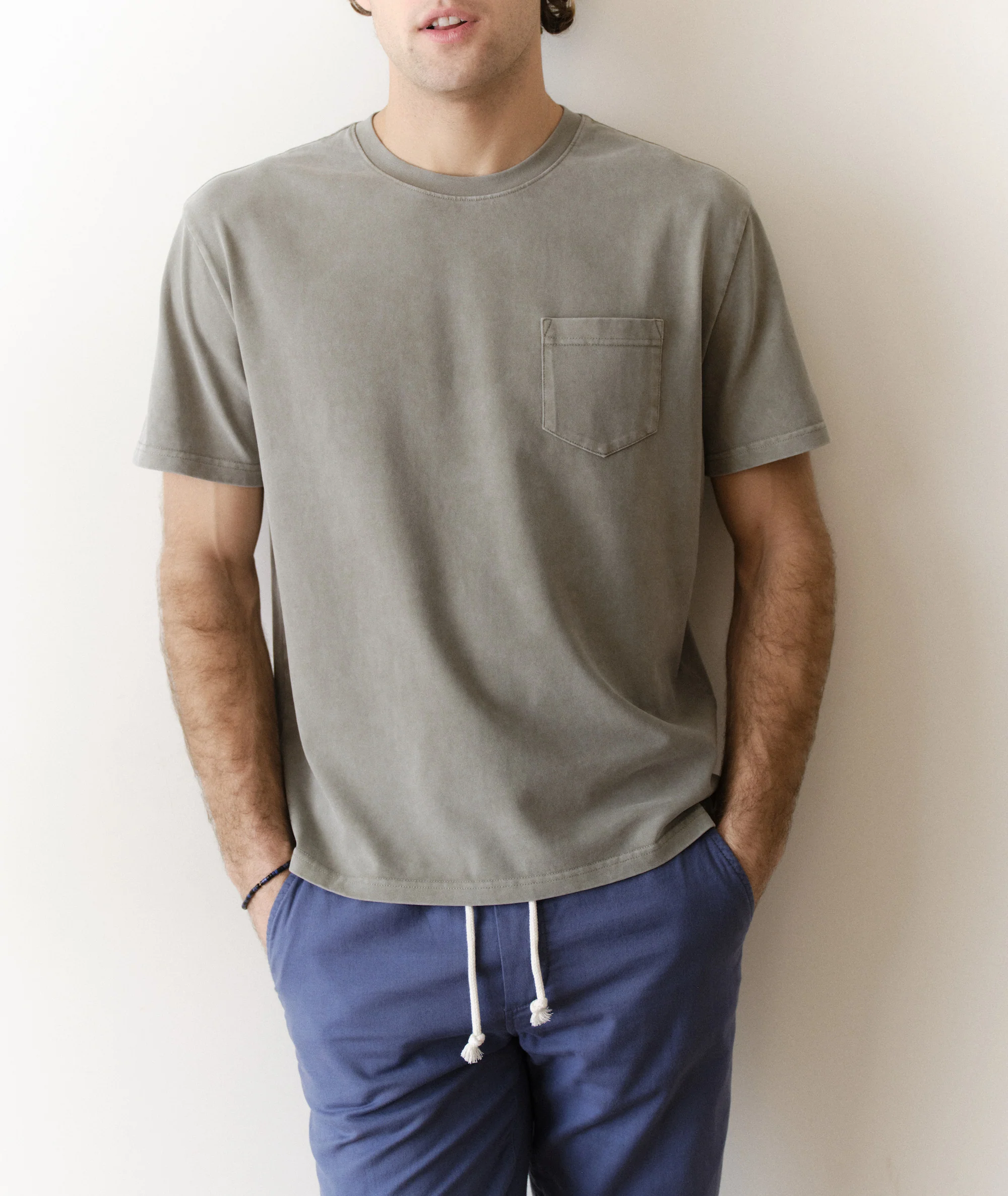 Luxe 250 Relaxed Pocket Tee - Image 3