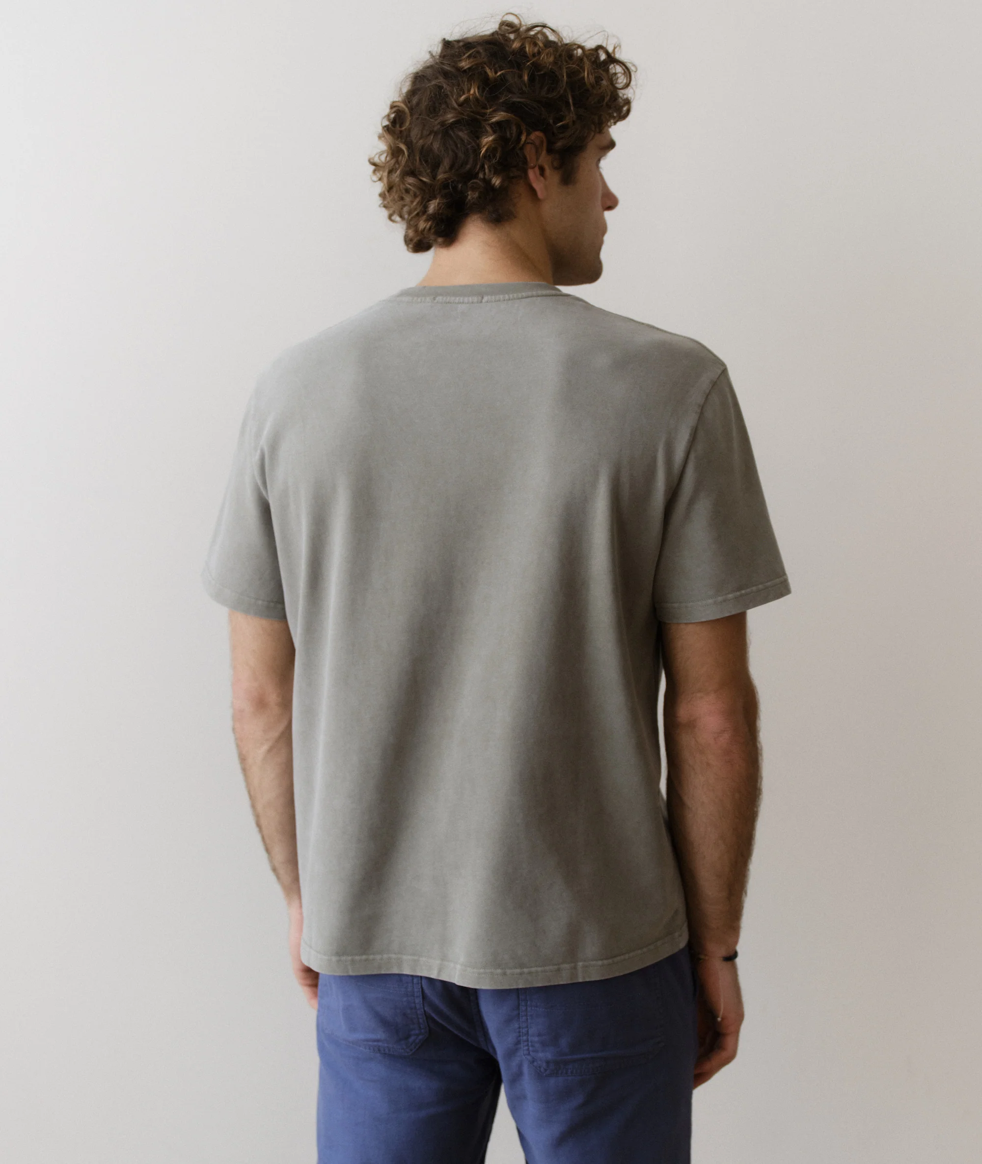 Luxe 250 Relaxed Pocket Tee - Image 6