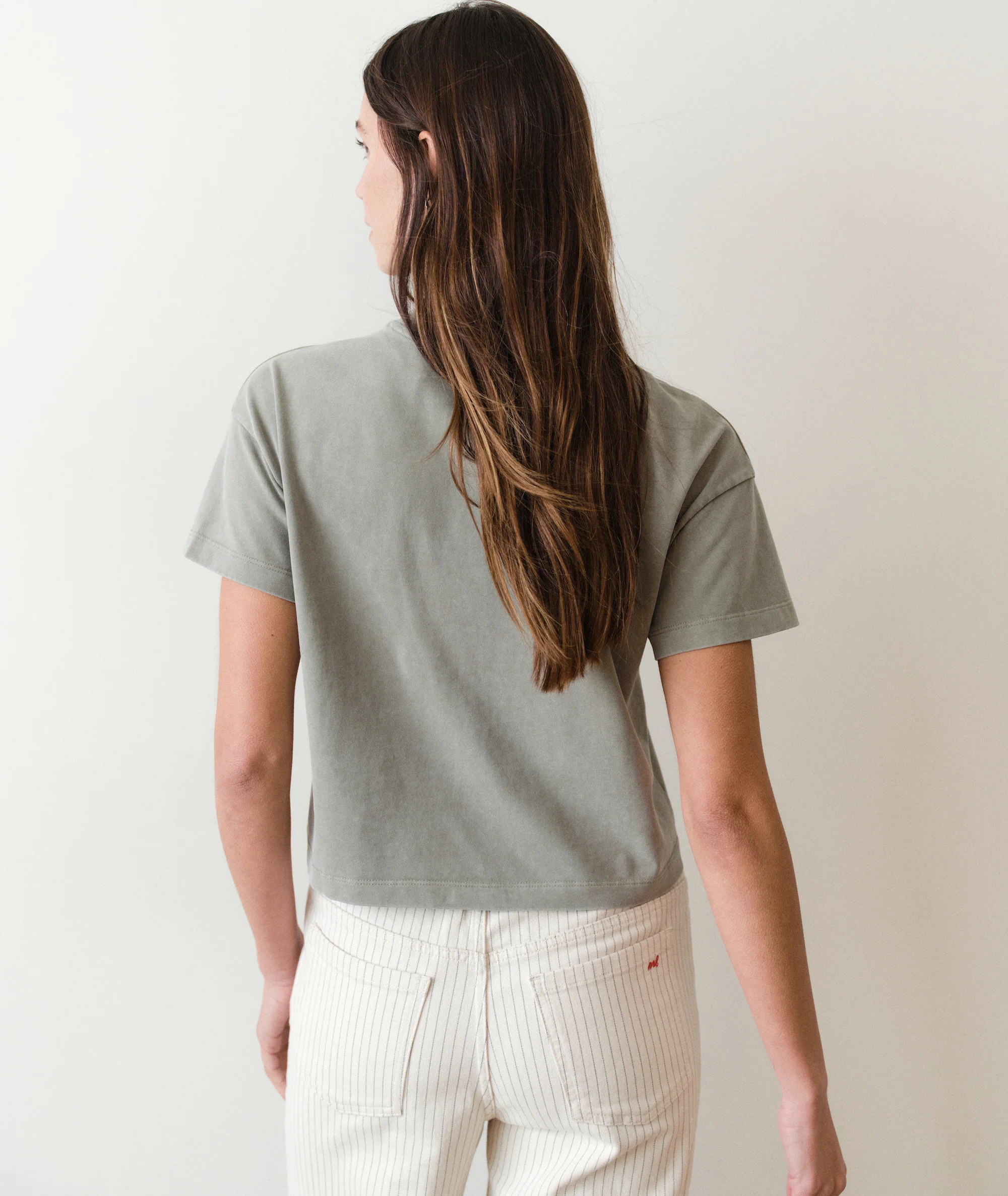 Luxe Sueded Tee - Image 6